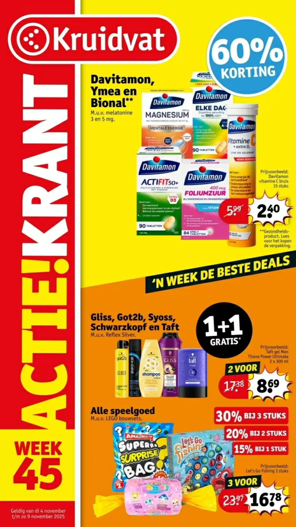 Kruidvat Folder 04.11.2025 - 09.11.2025