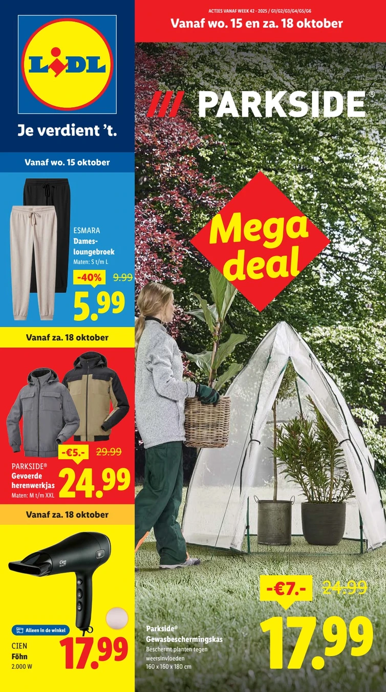 Lidl Folder Week 42 - 15.10.2025 - 18.10.2025 - non food
