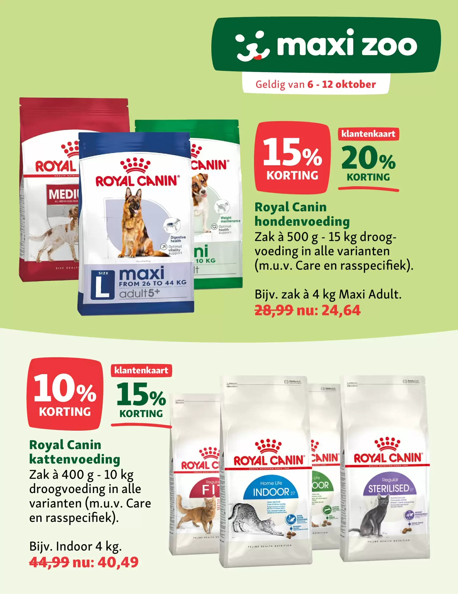 Maxi Zoo Folder 06.10.2025 - 12.10.2025