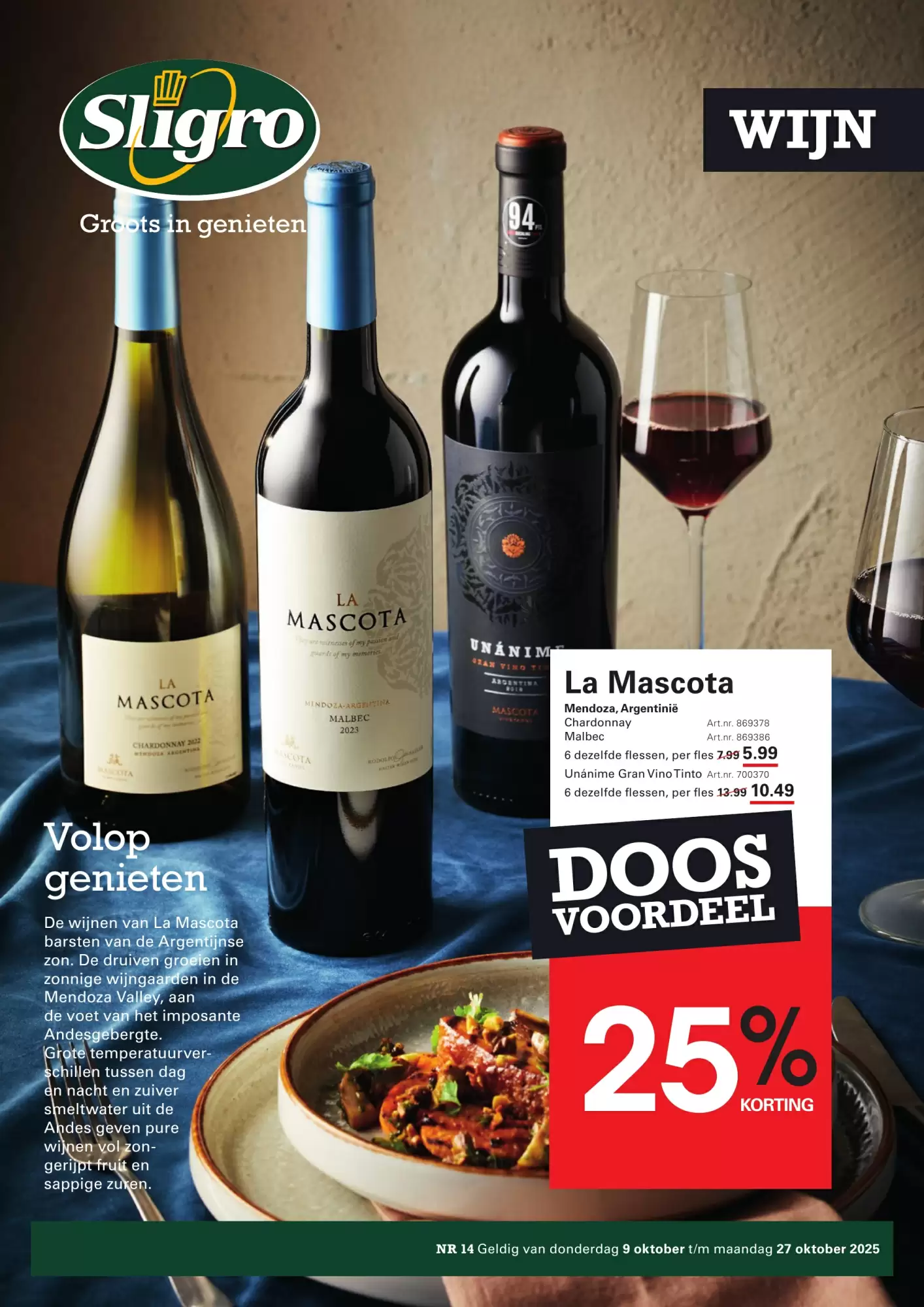 Sligro Folder 09.10.2025 - 27.10.2025