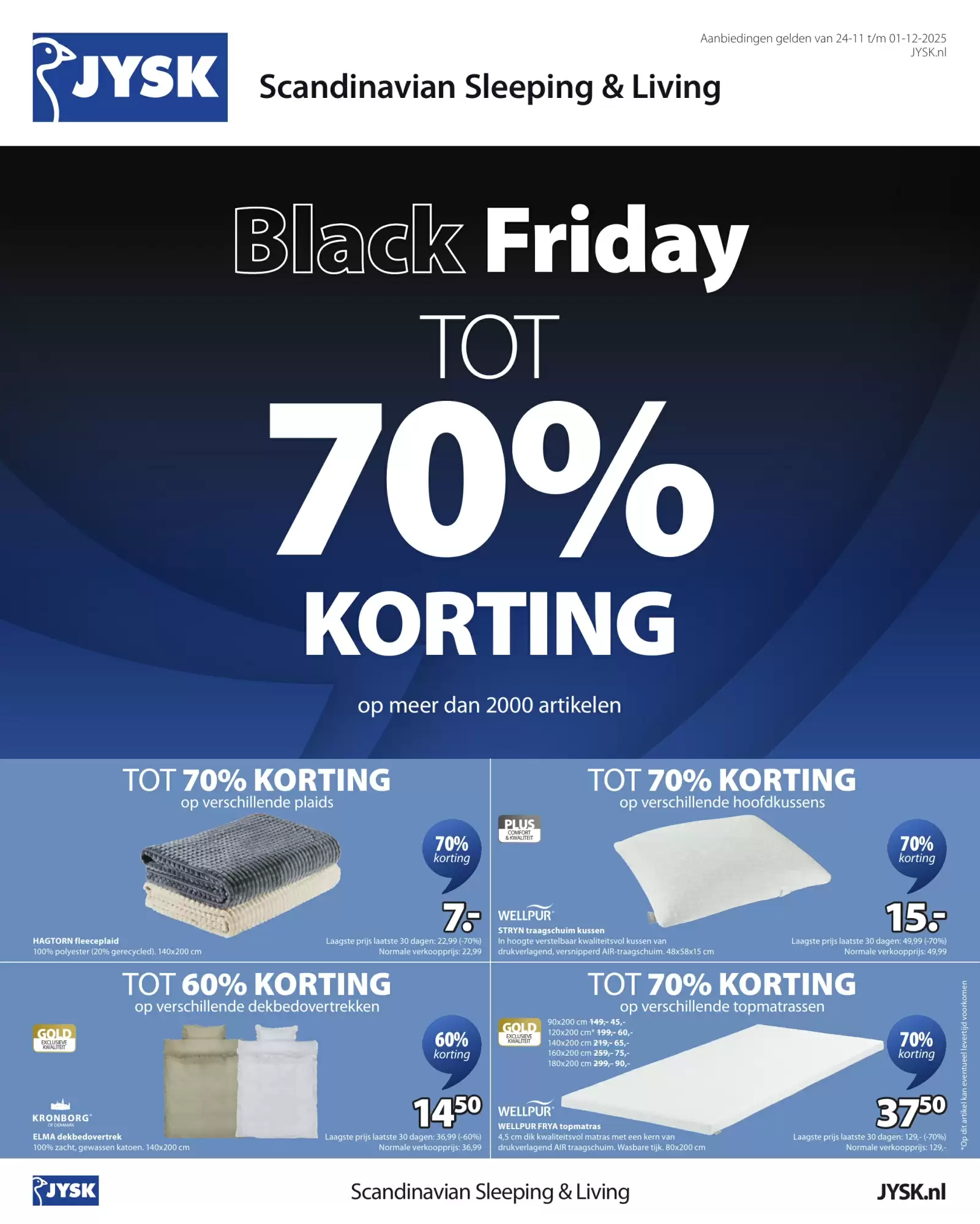 Jysk Folder 24.11.2025 - 01.12.2025