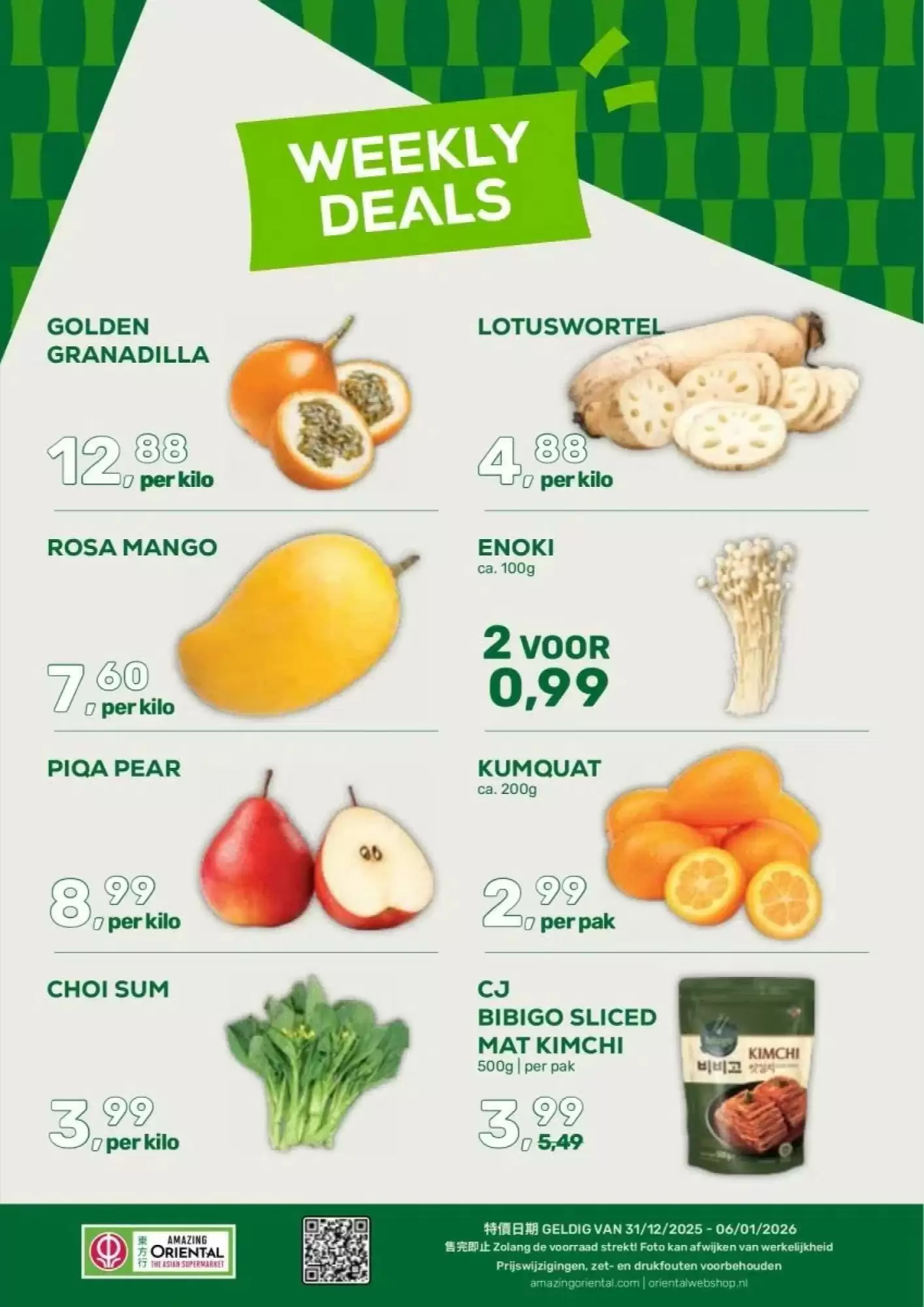 Amazing Oriental Folder 31.12.2025 - 06.01.2026