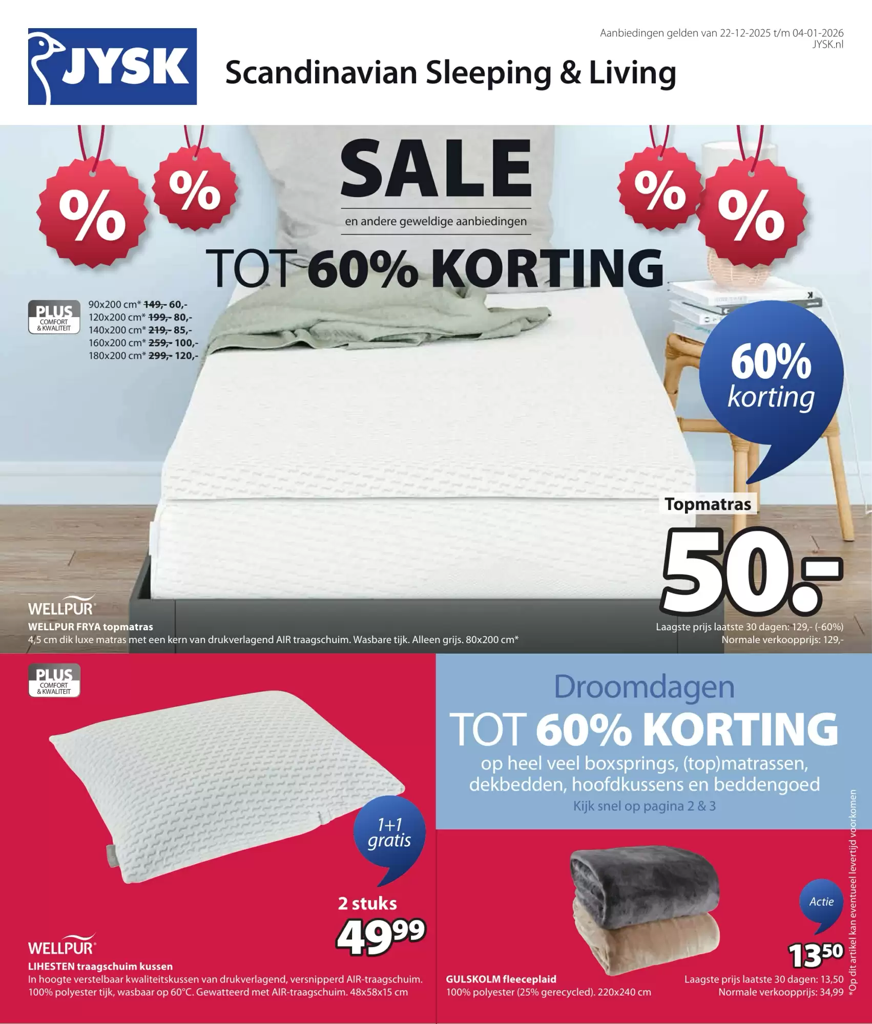 Jysk Folder 22.12.2025 - 04.01.2026