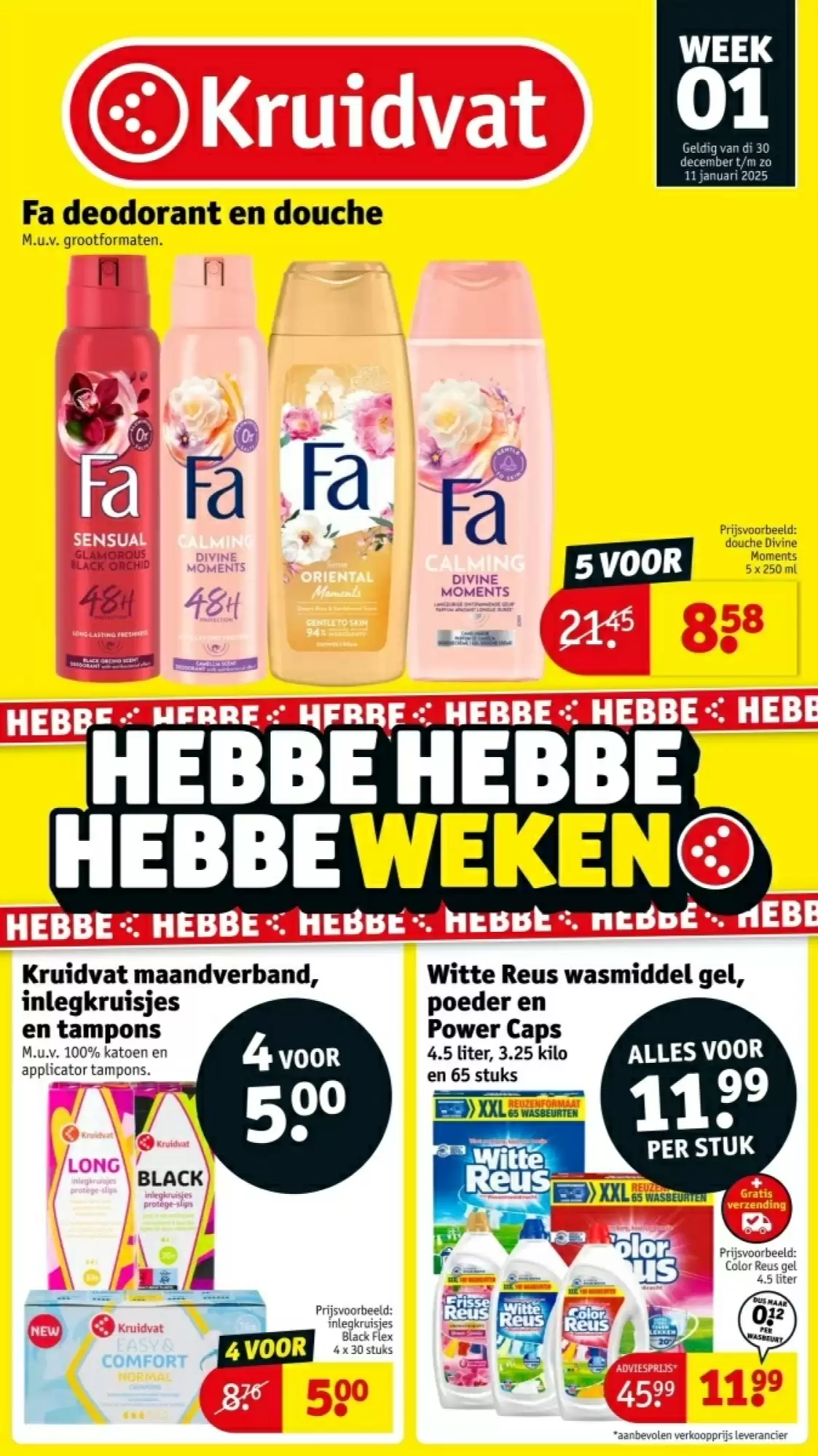 Kruidvat Folder 30.12.2025 - 11.01.2026