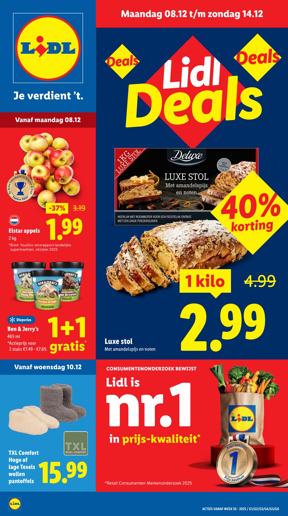 Lidl Folder Week 50- 08.12.2025 - 14.12.2025