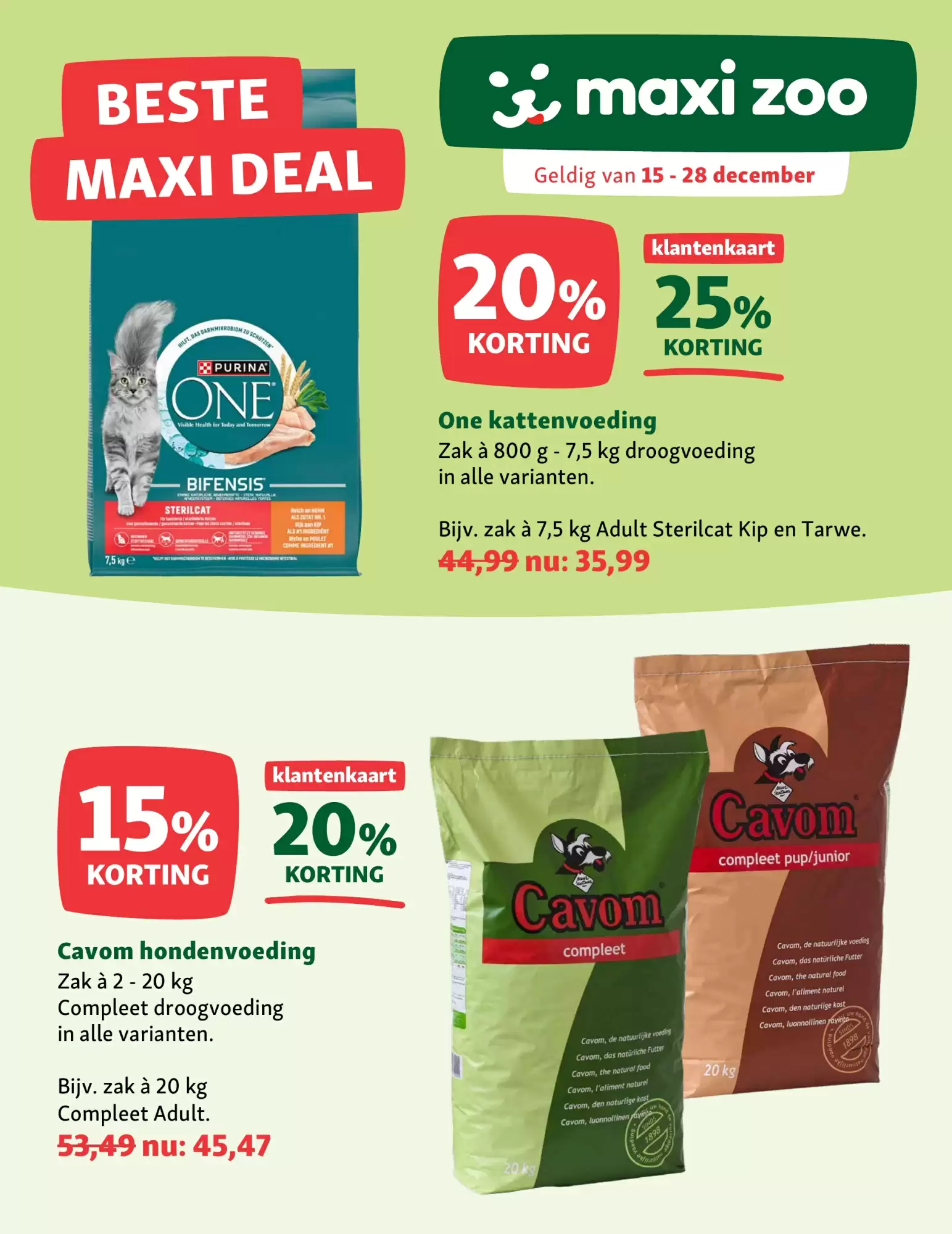 Maxi Zoo Folder 15.12.2025 - 28.12.2025