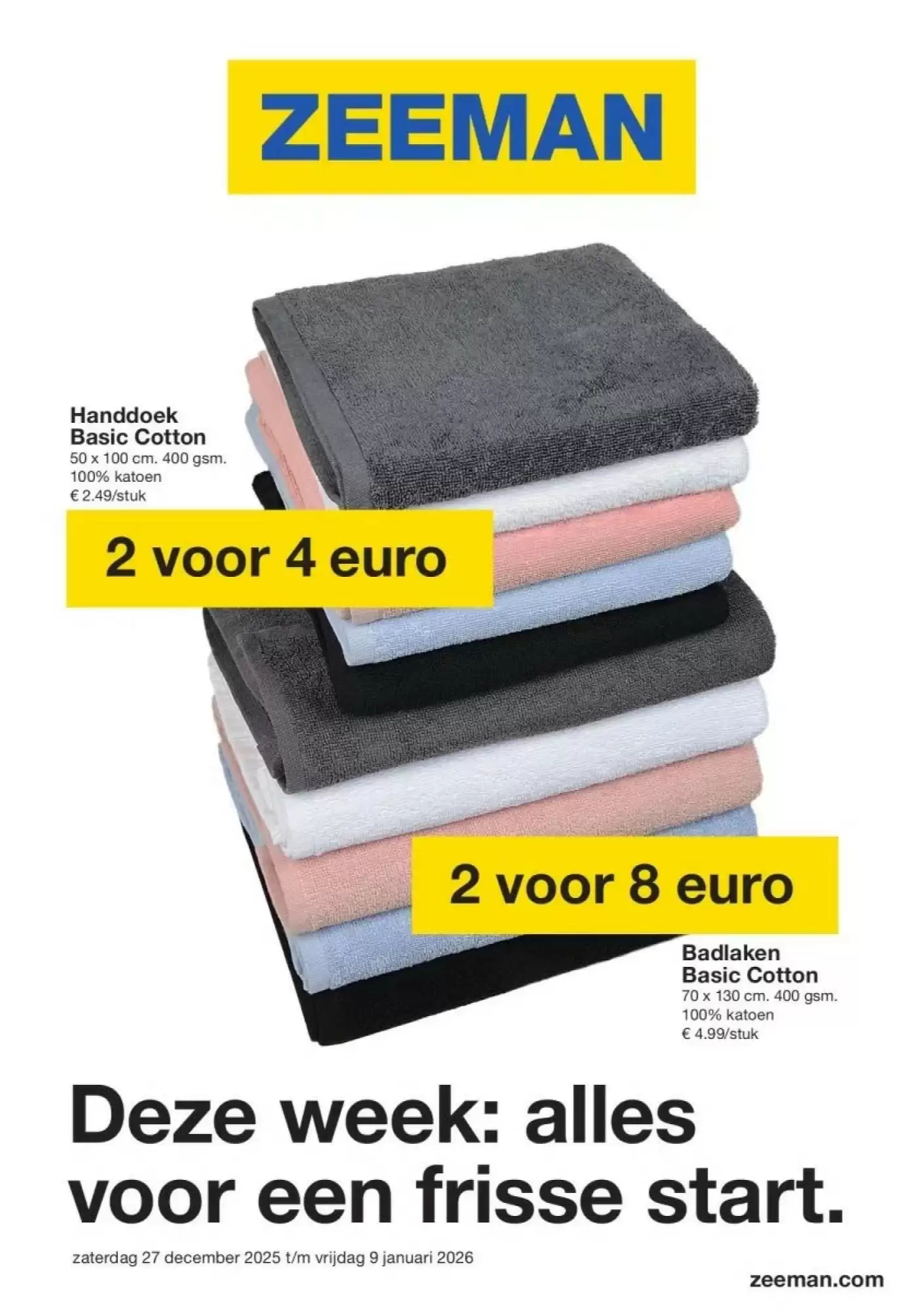 Zeeman Folder 27.12.2025 - 09.01.2026