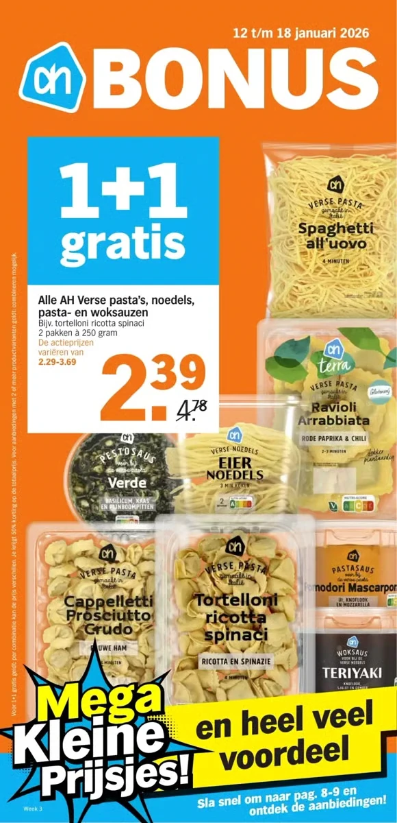 Albert Heijn Folder 12.01 - 18.01.2026 - AH Folder Week 3