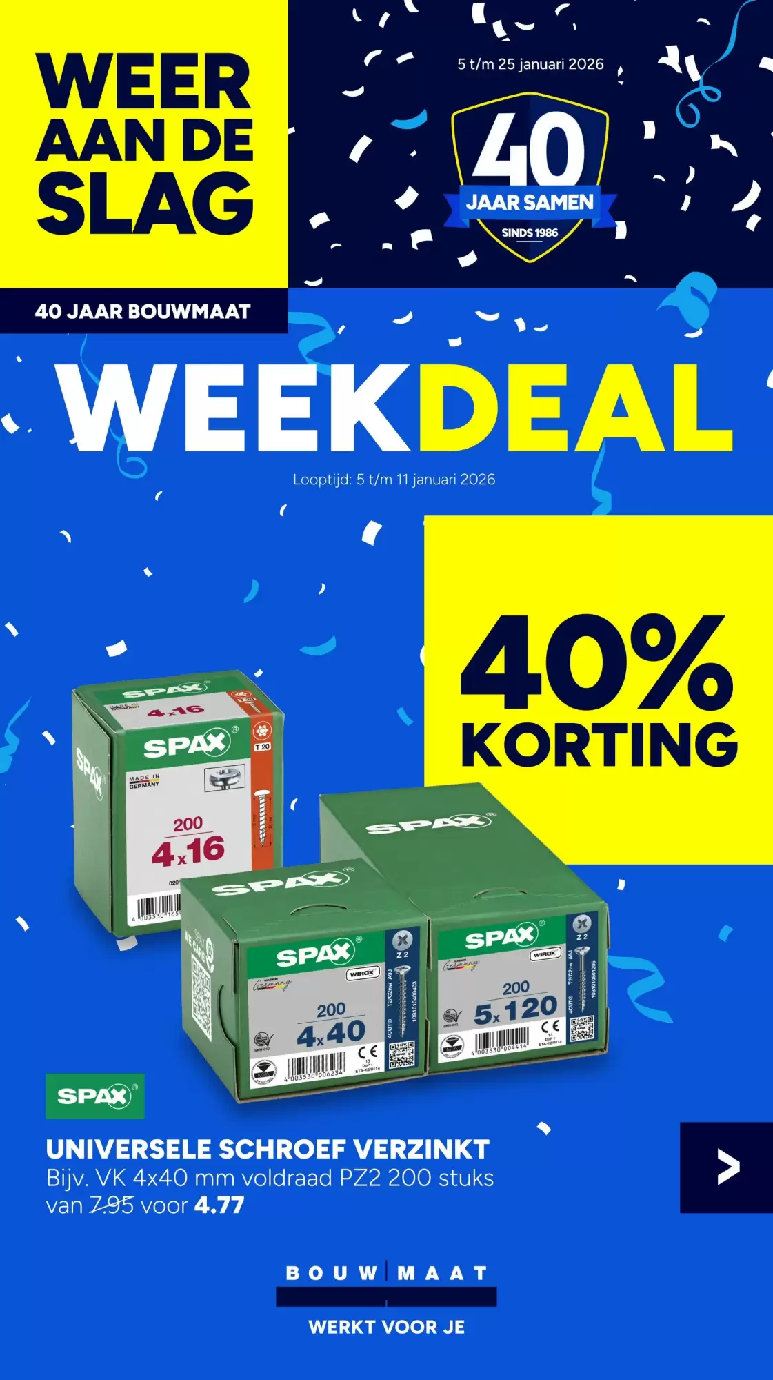 Bouwmaat Folder 05.01.2026 - 25.01.2026