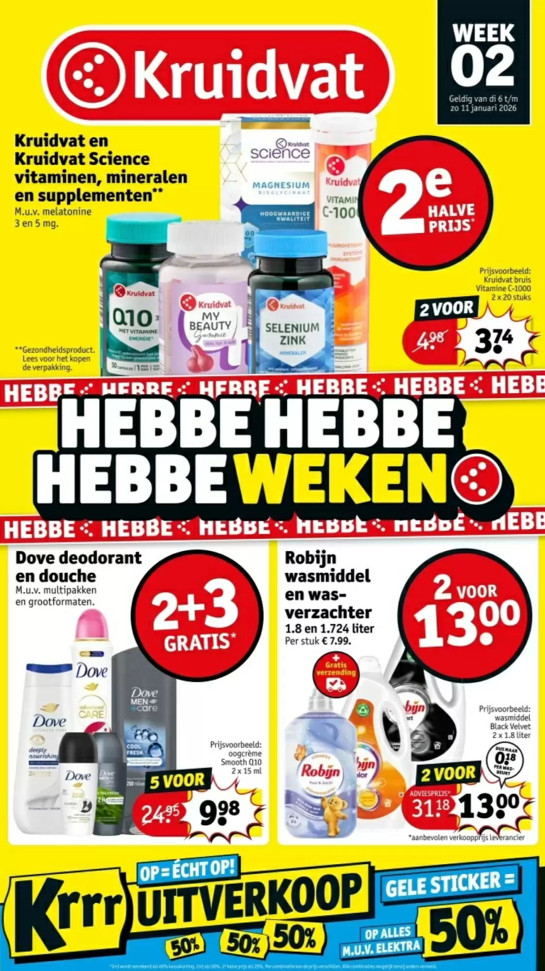 Kruidvat Folder 06.01.2026 - 11.01.2026