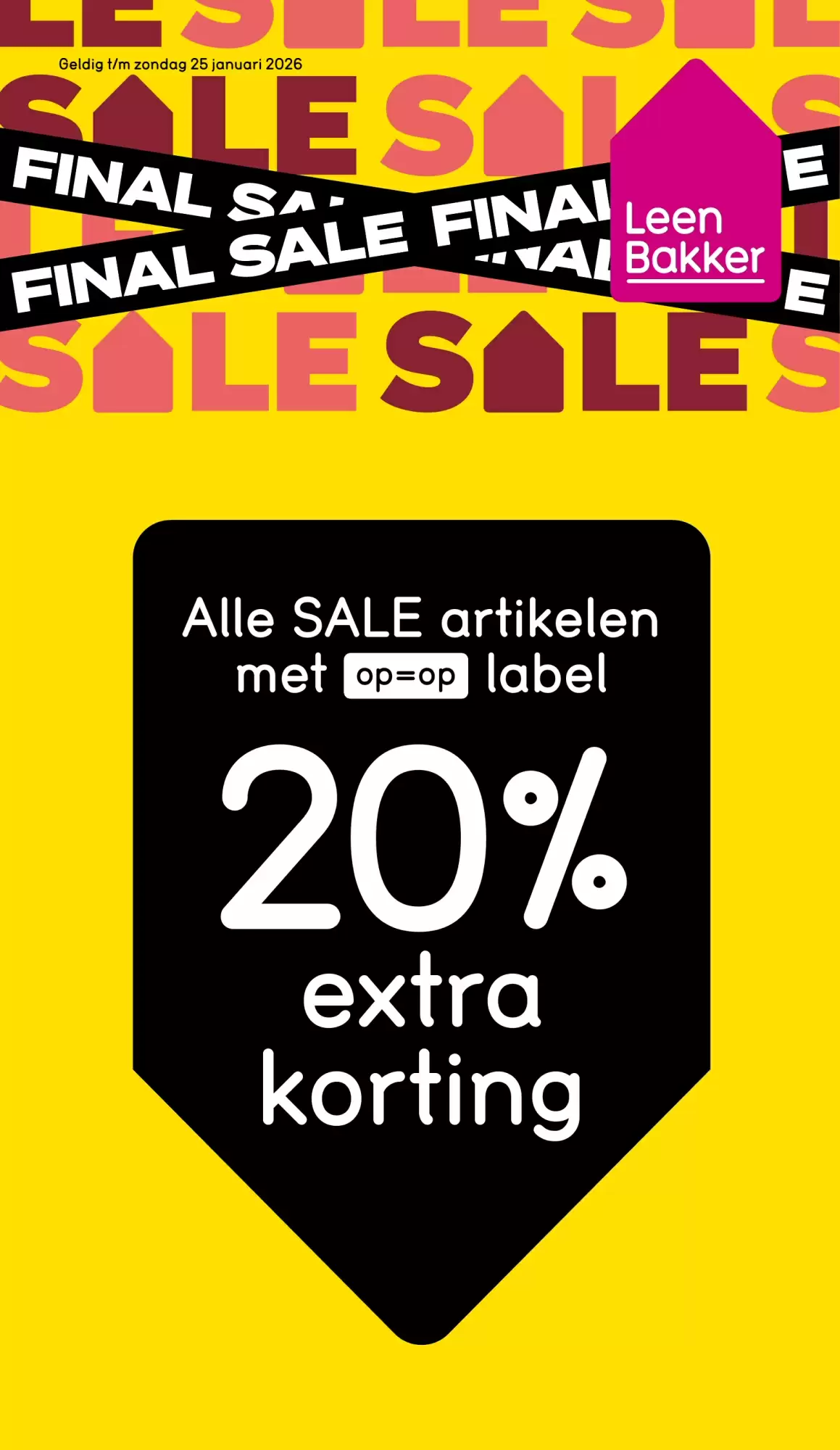 Leen Bakker Folder 19.01.2026 - 25.01.2026