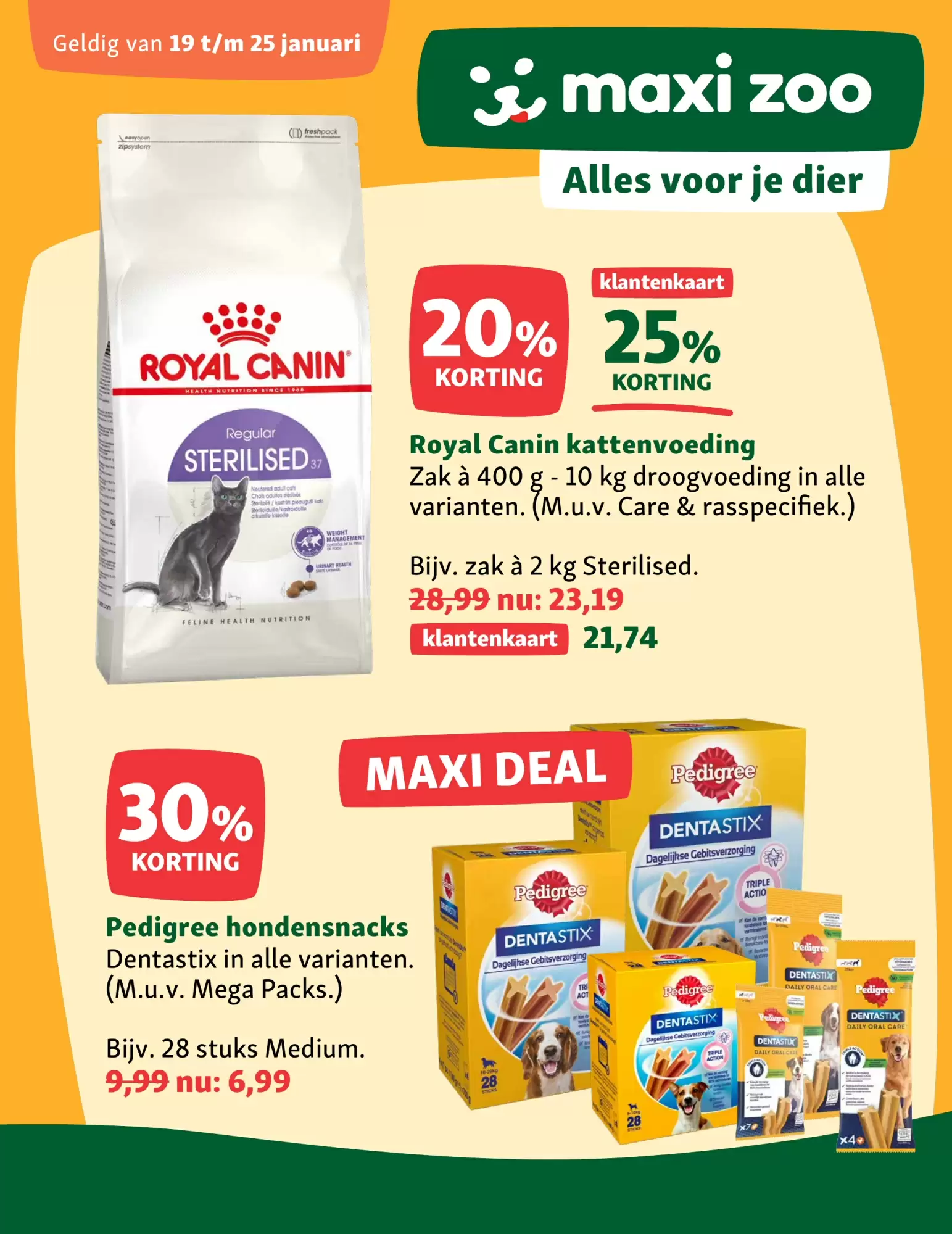 Maxi Zoo Folder 19.01.2026 - 25.01.2026
