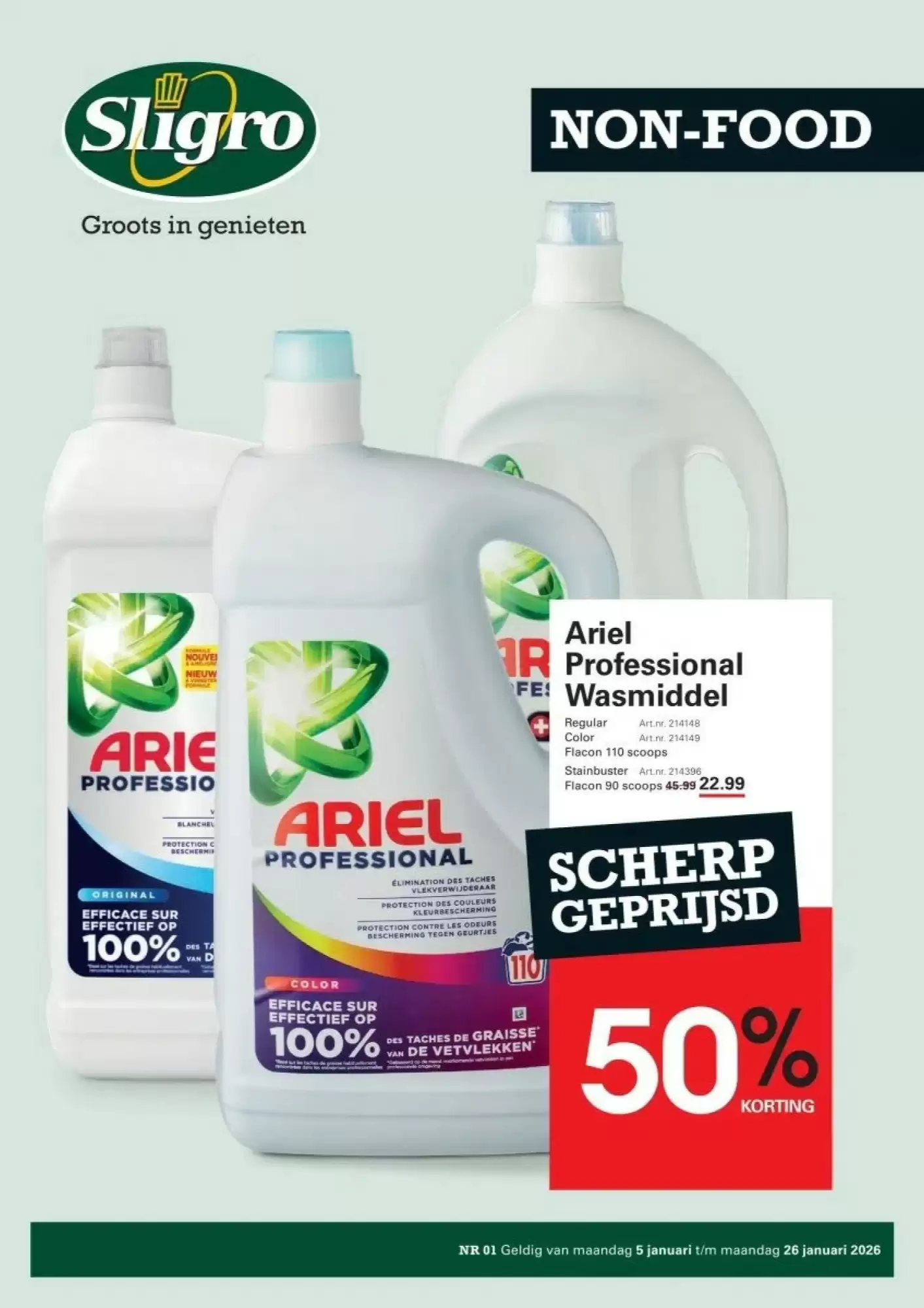 Sligro Folder 05.01.2026 - 26.01.2026