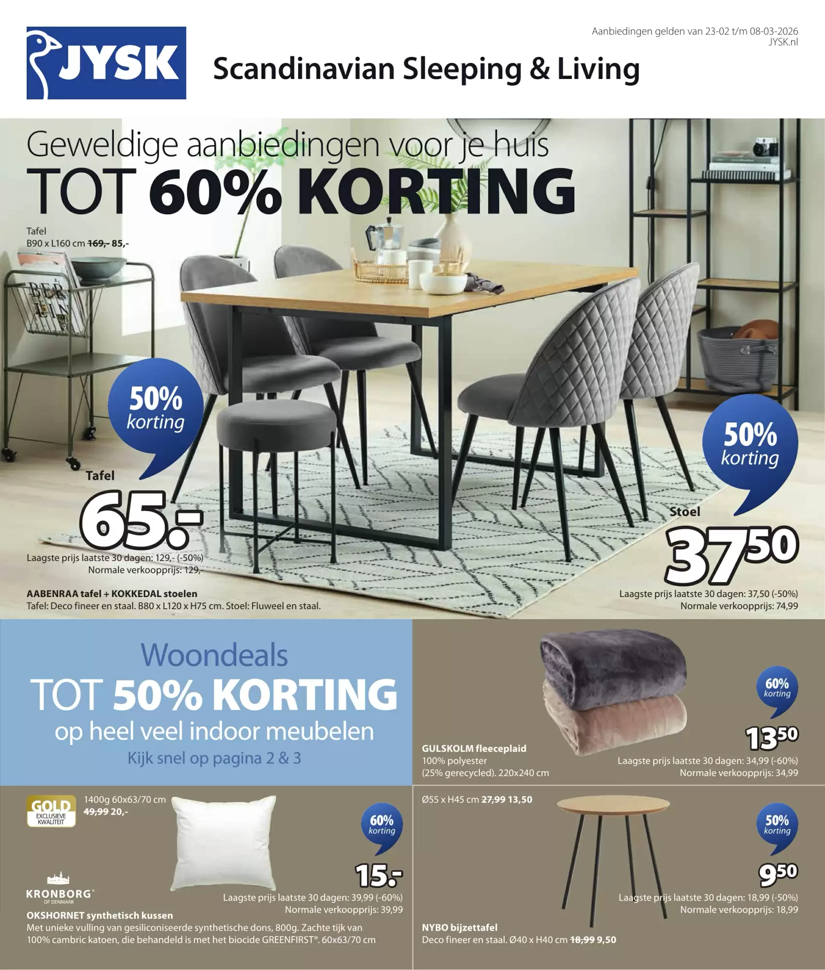 Jysk Folder Week 9 – 23.02.2026 – 08.03.2026