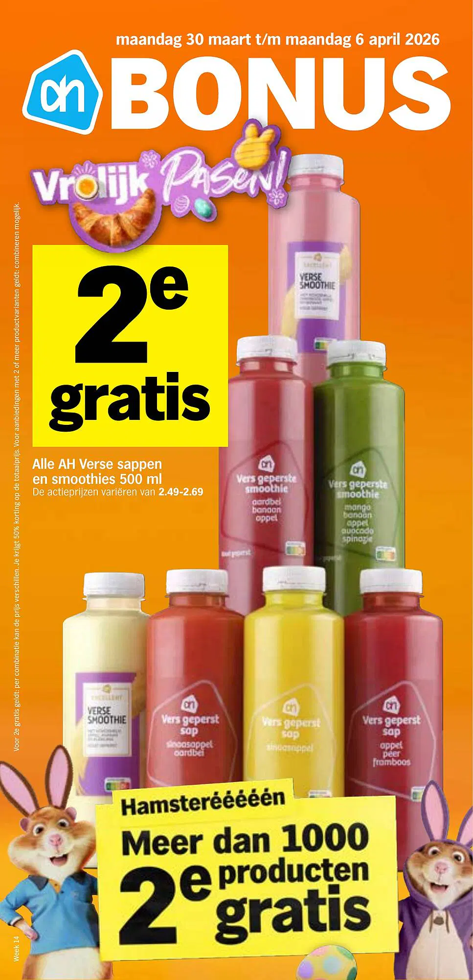 Albert Heijn Folder Week 14 – 30.03.2026 – 05.04.2026