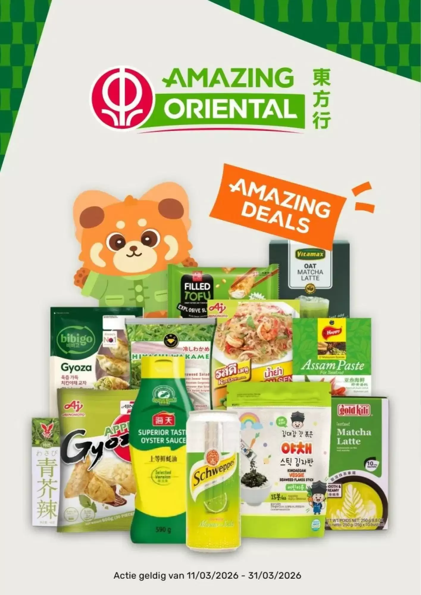 Amazing Oriëntal Folder Week 11 – 11.03.2026 – 31.03.2026