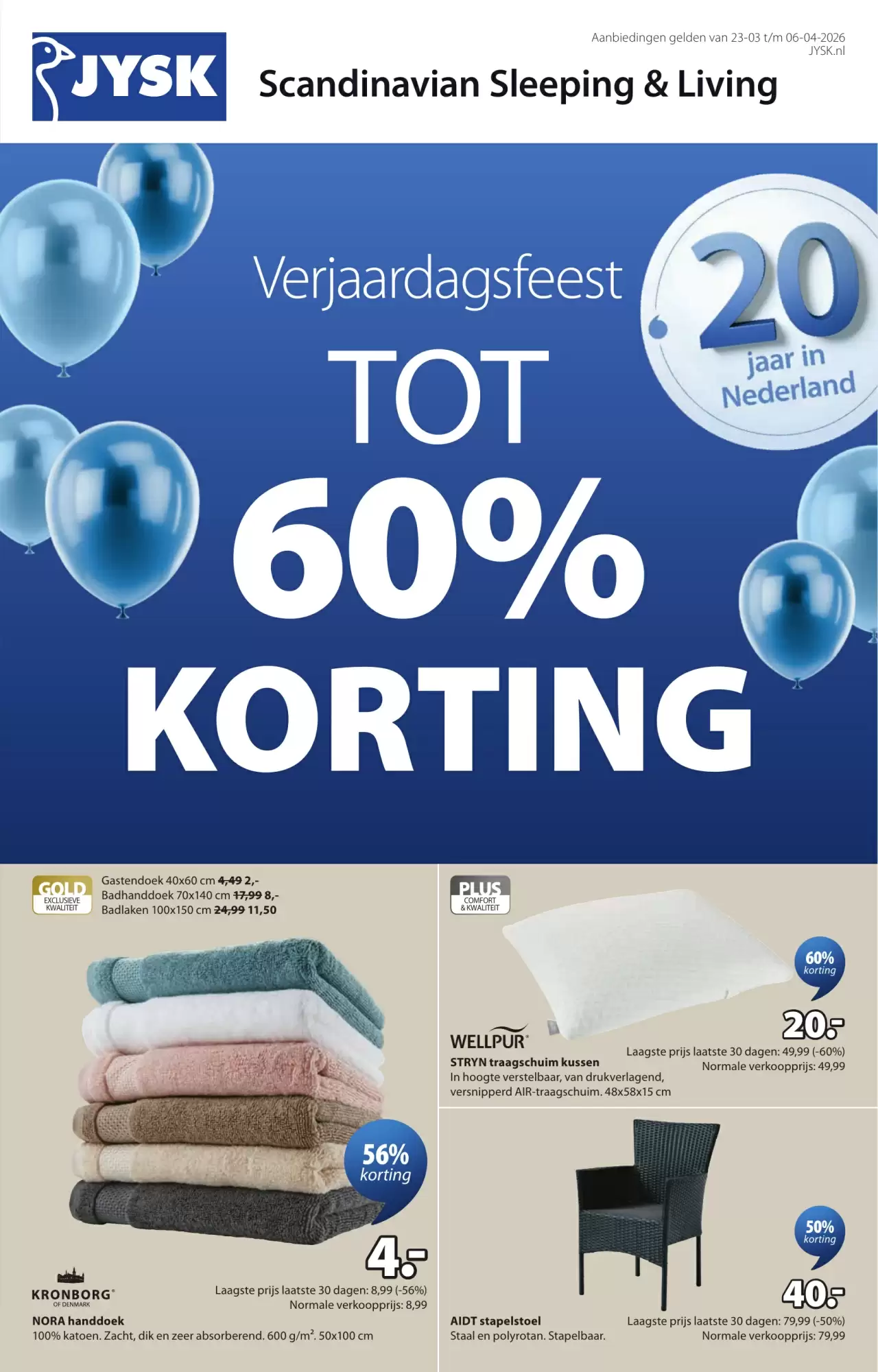 Jysk Folder Week 13 – 23.03.2026 – 06.04.2026