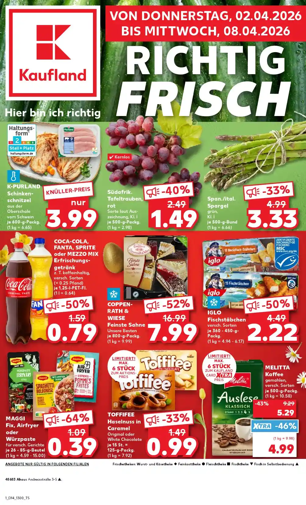 Kaufland Folder Week 14 – 02.04.2026 – 08.04.2026