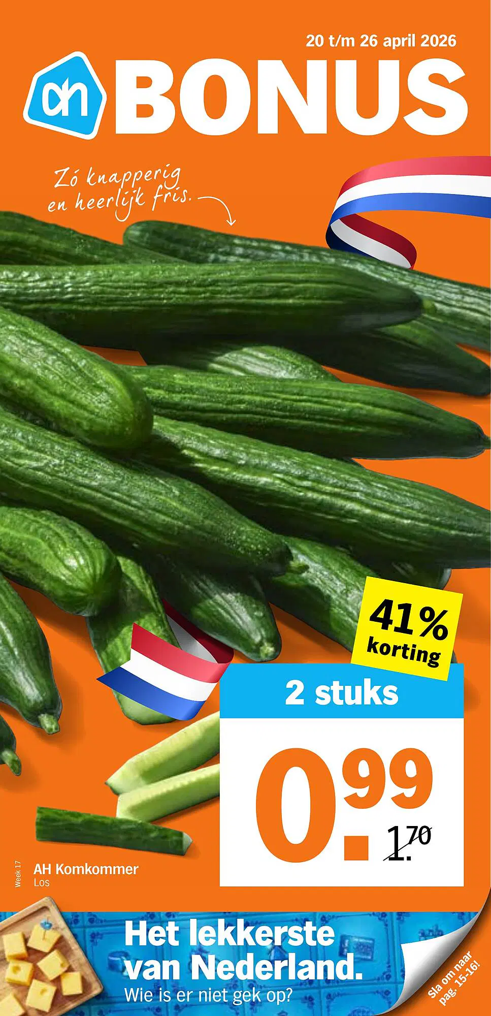 Albert Heijn Folder Week 17 – 20.04.2026 – 26.04.2026