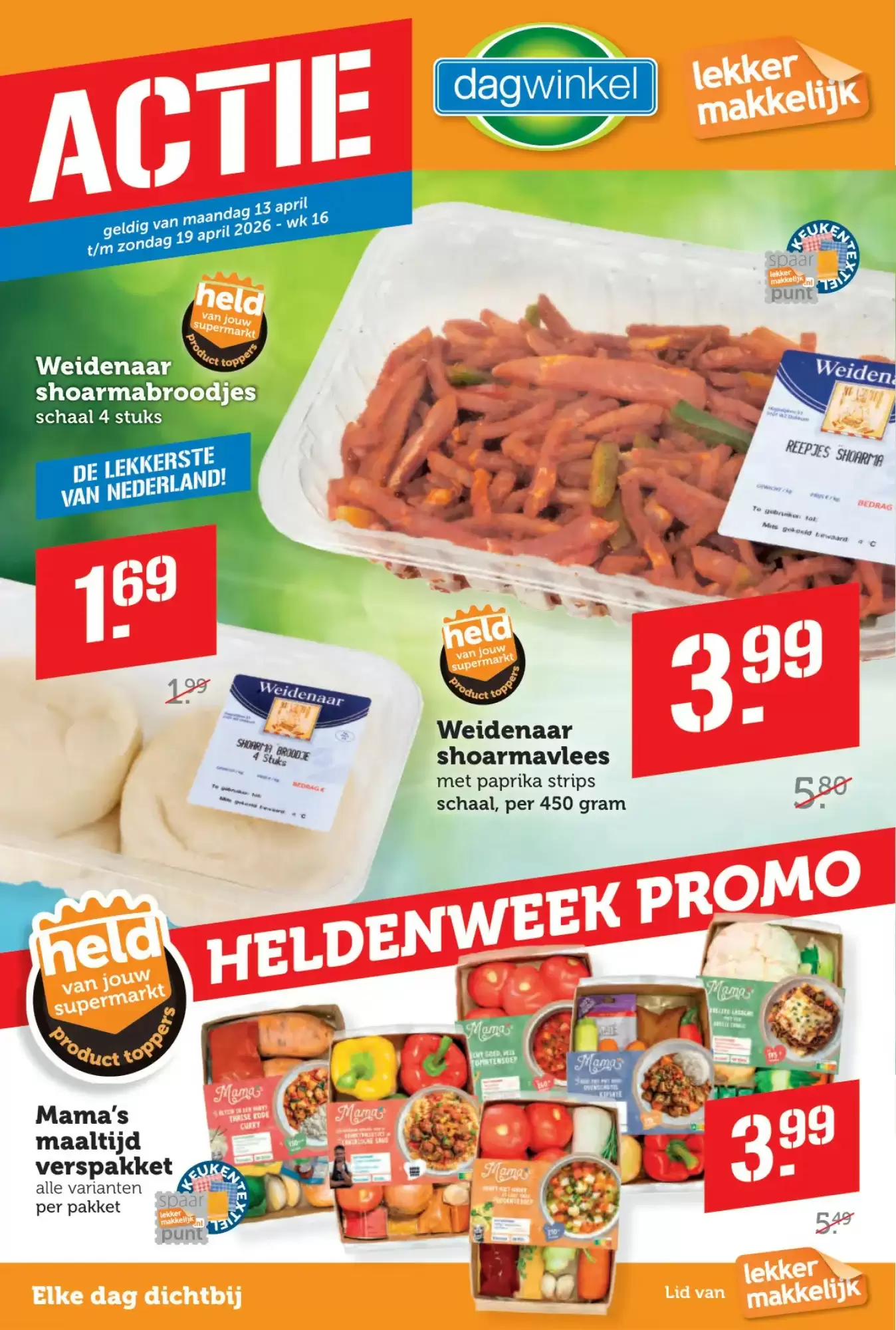Dagwinkel Folder Week 16 – 13.04.2026 – 19.04.2026