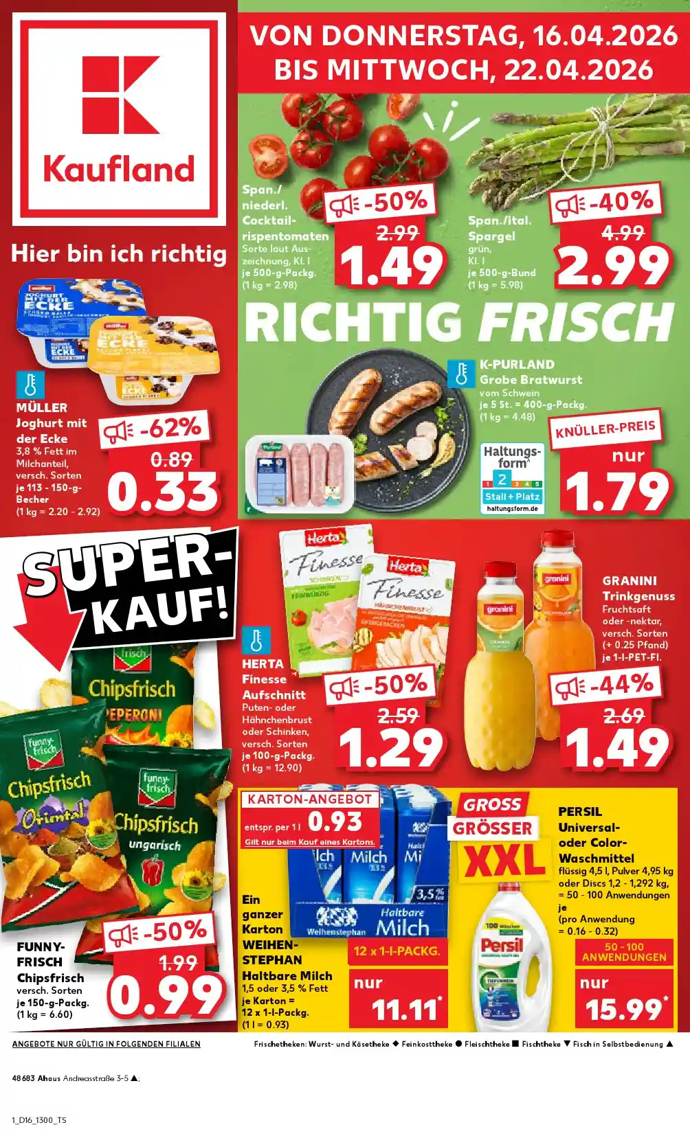 Kaufland Folder Week 16 – 16.04.2026 – 22.04.2026