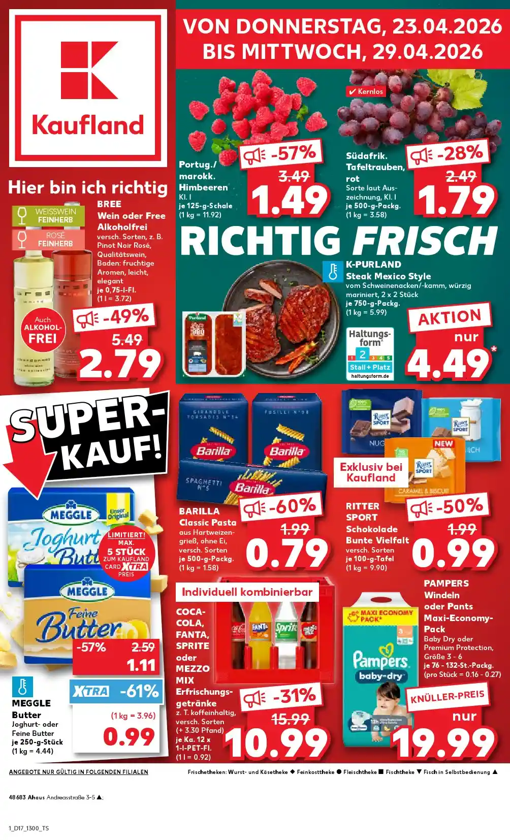 Kaufland Folder Week 17 – 23.04.2026 – 29.04.2026