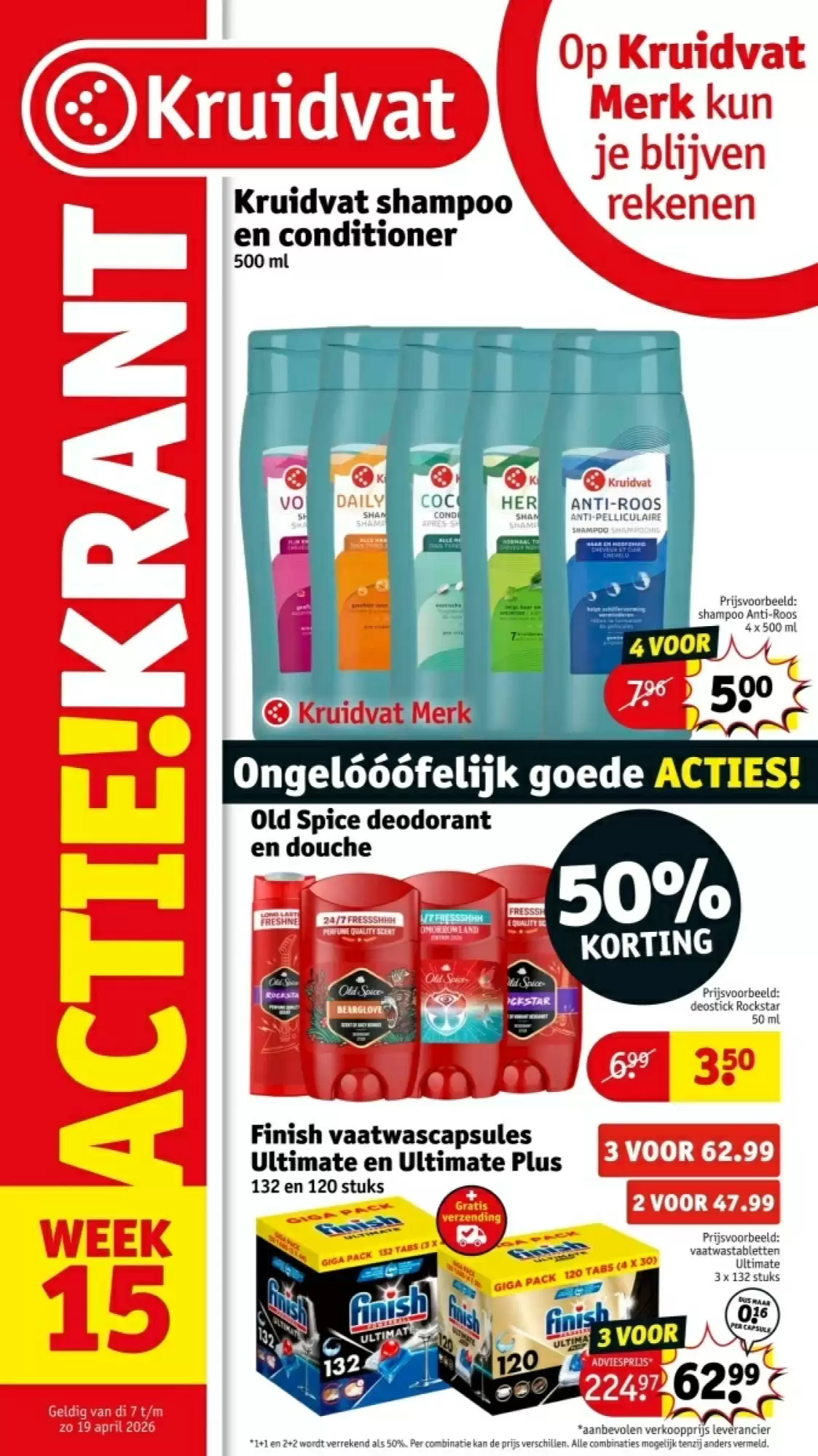 Kruidvat Folder Week 15 – 07.04.2026 – 19.04.2026