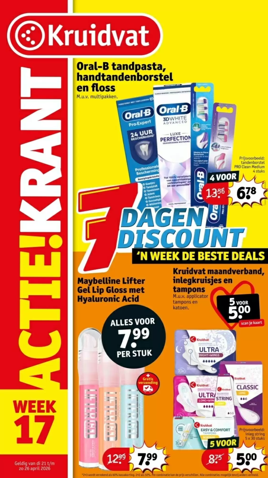 Kruidvat Folder Week 17 – 21.04.2026 – 26.04.2026