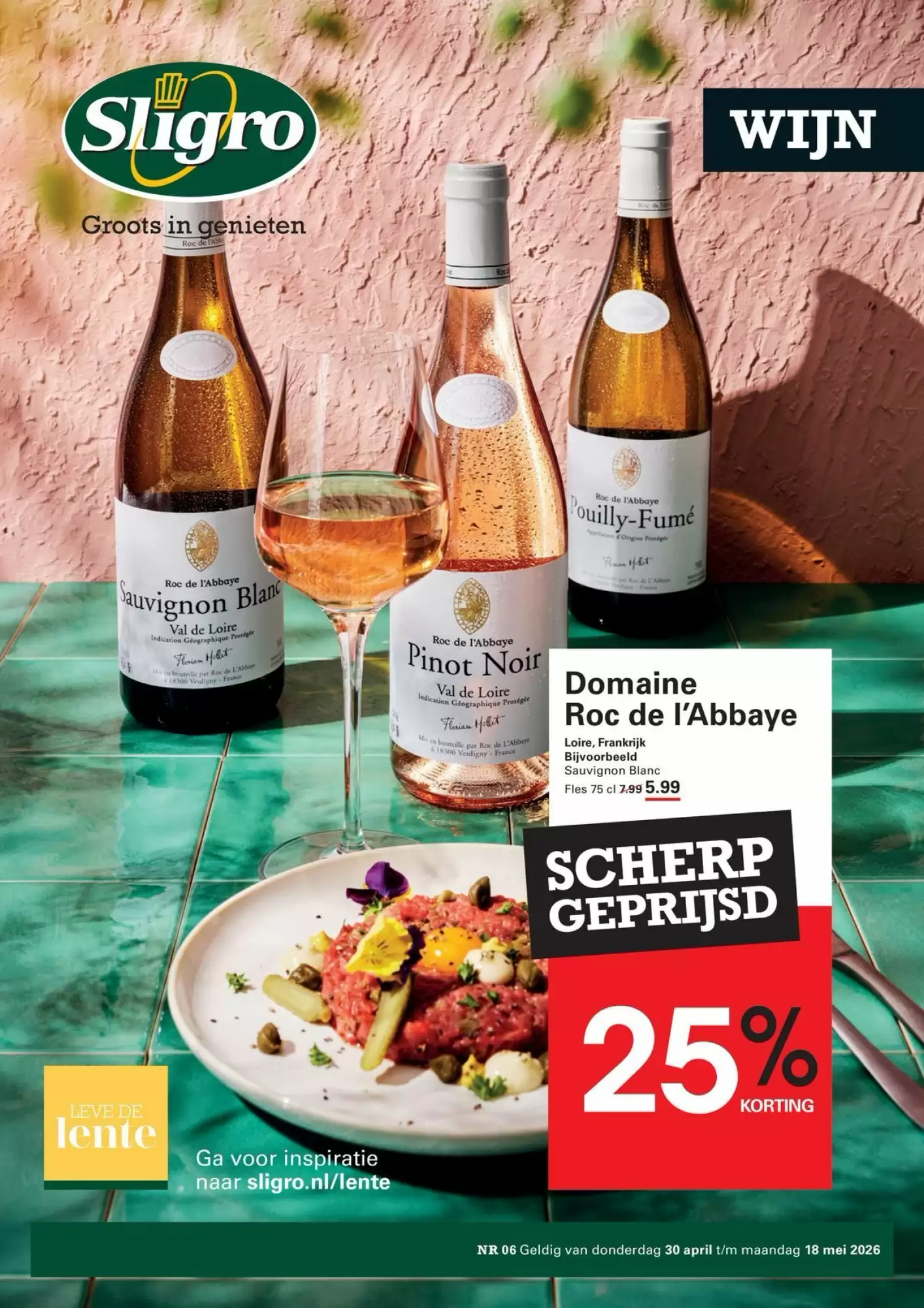 Sligro Folder Week 18 – 30.04.2026 – 18.05.2026