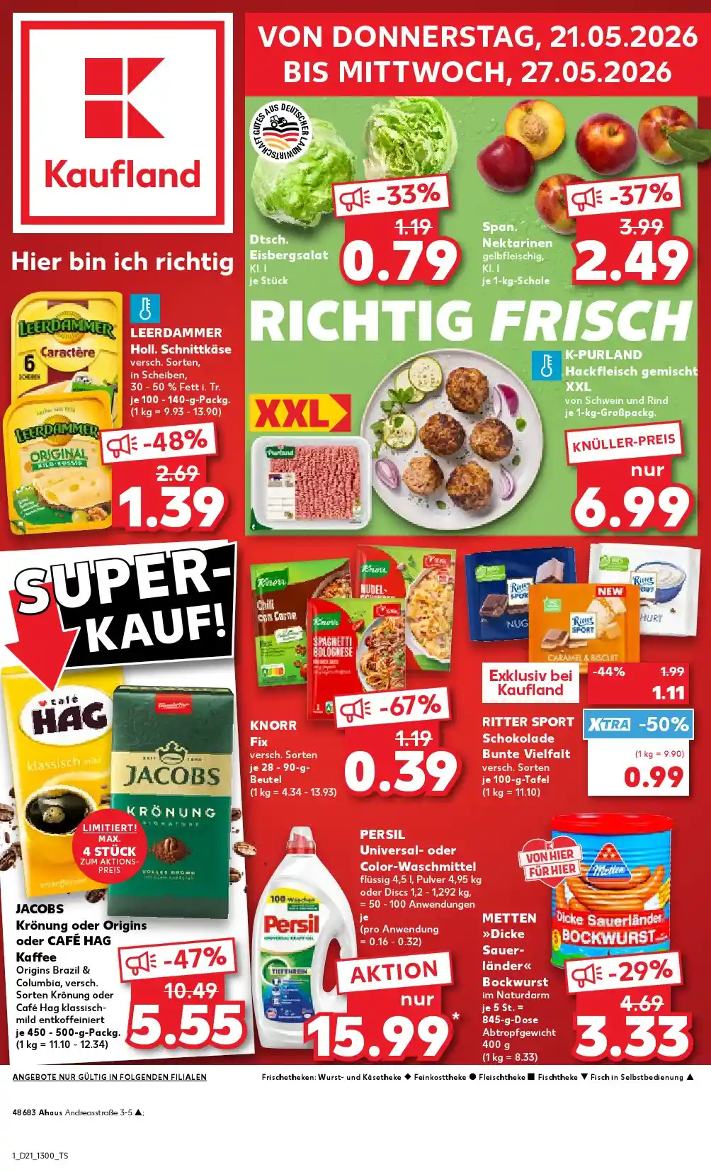 Kaufland Folder Week 21 – 21.05.2026 – 27.05.2026