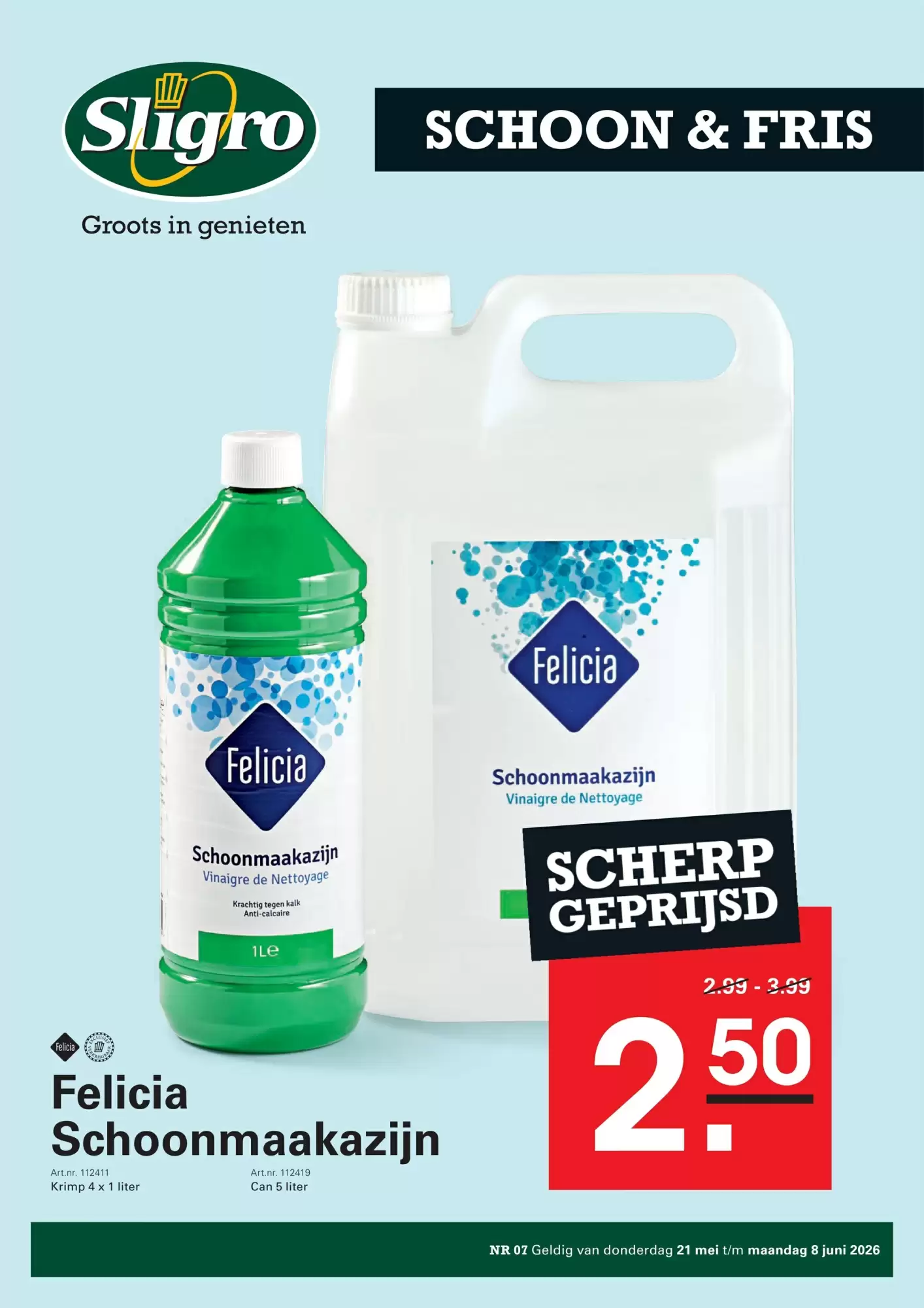 Sligro Folder Week 21 – 21.05.2026 – 08.06.2026