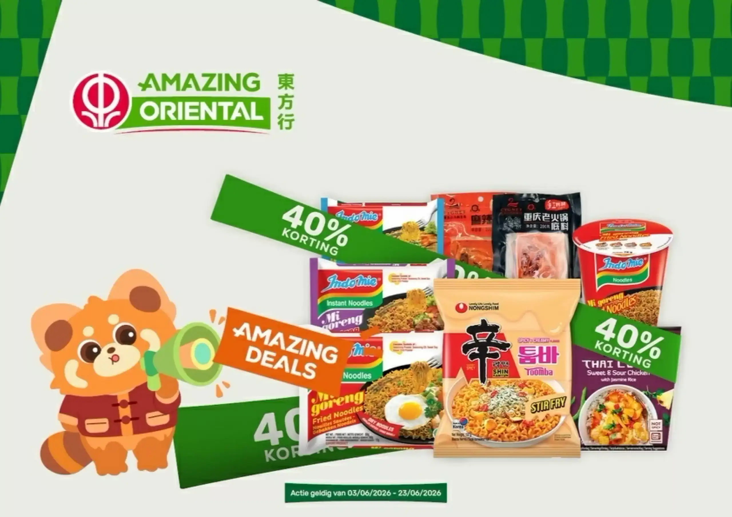 Amazing Oriëntal Folder Week 23 – 03.06.2026 – 26.06.2026