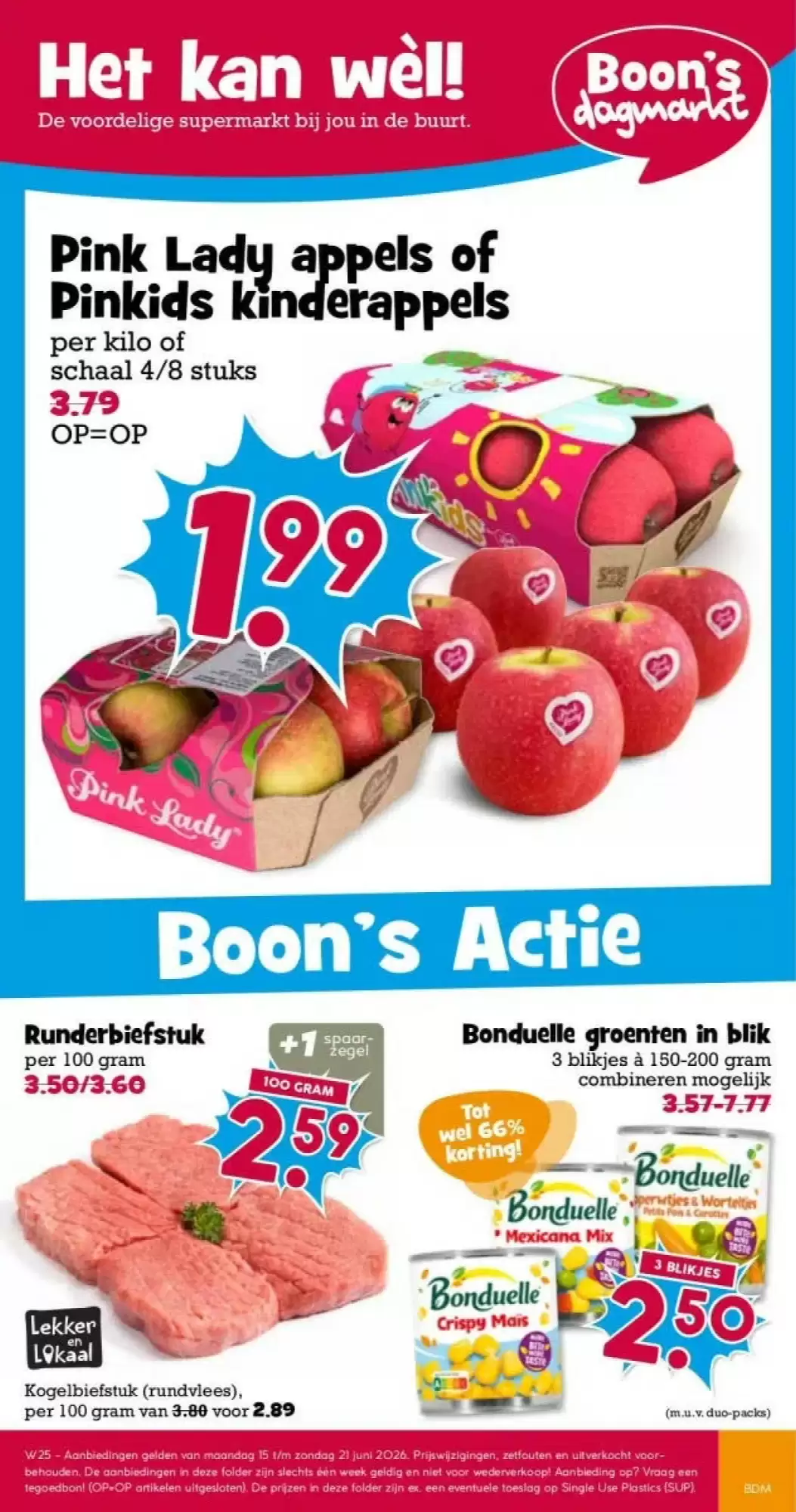 Boon's Markt Folder Week 25 – 15.06.2026 – 21.06.2026