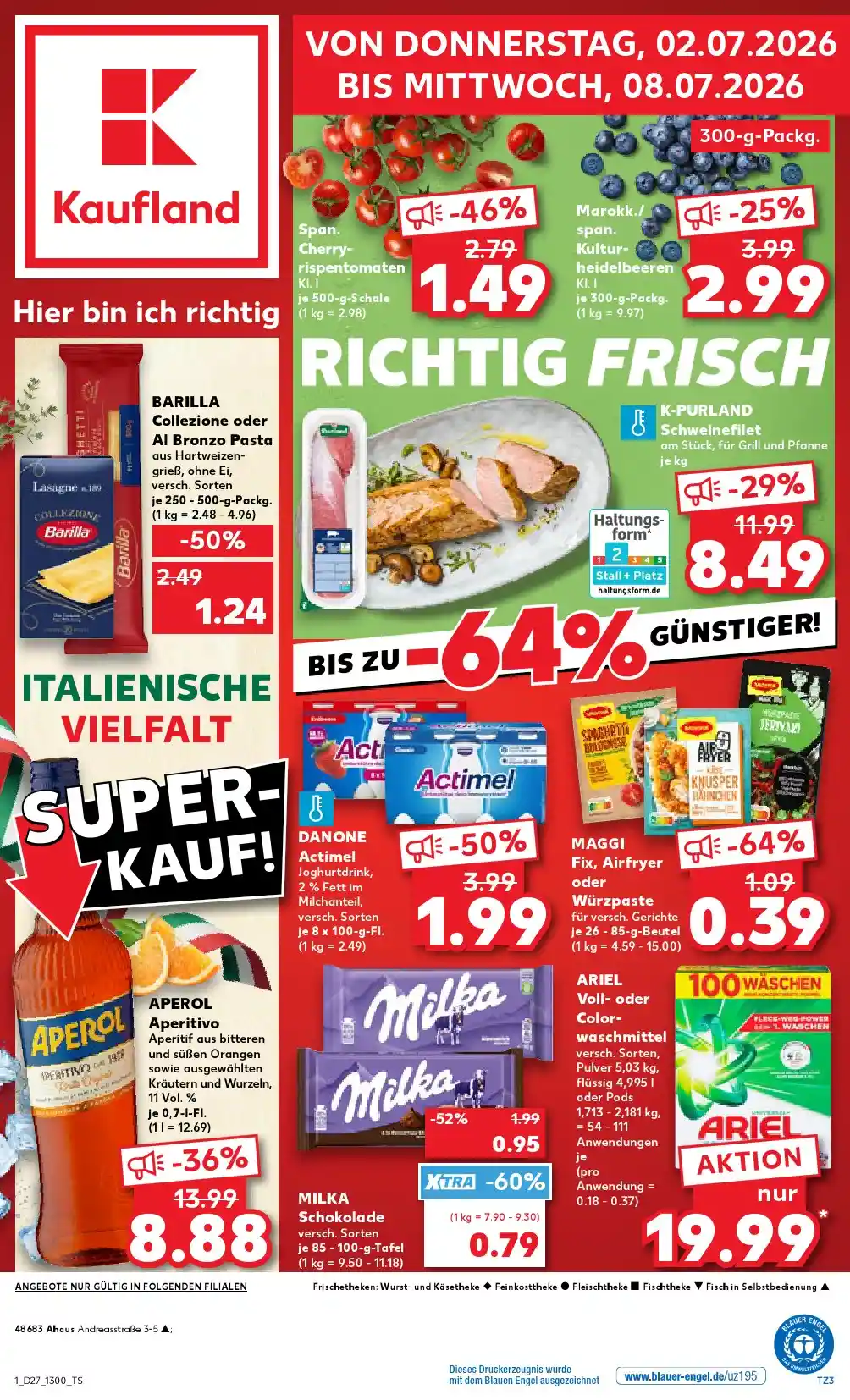 Kaufland Folder Week 27 – 02.07.2026 – 08.07.2026