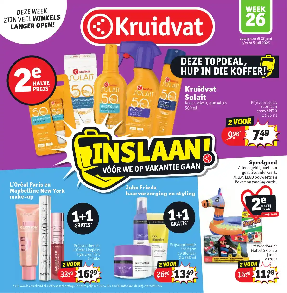 Kruidvat Folder Week 26 – 23.06.2026 – 05.07.2026