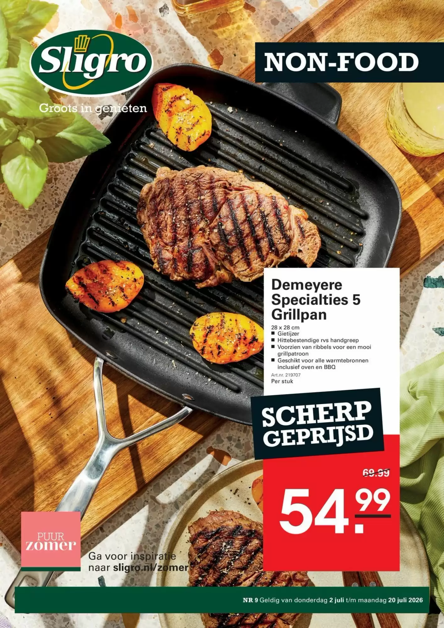Sligro Folder Week 27 – 02.07.2026 – 20.07.2026