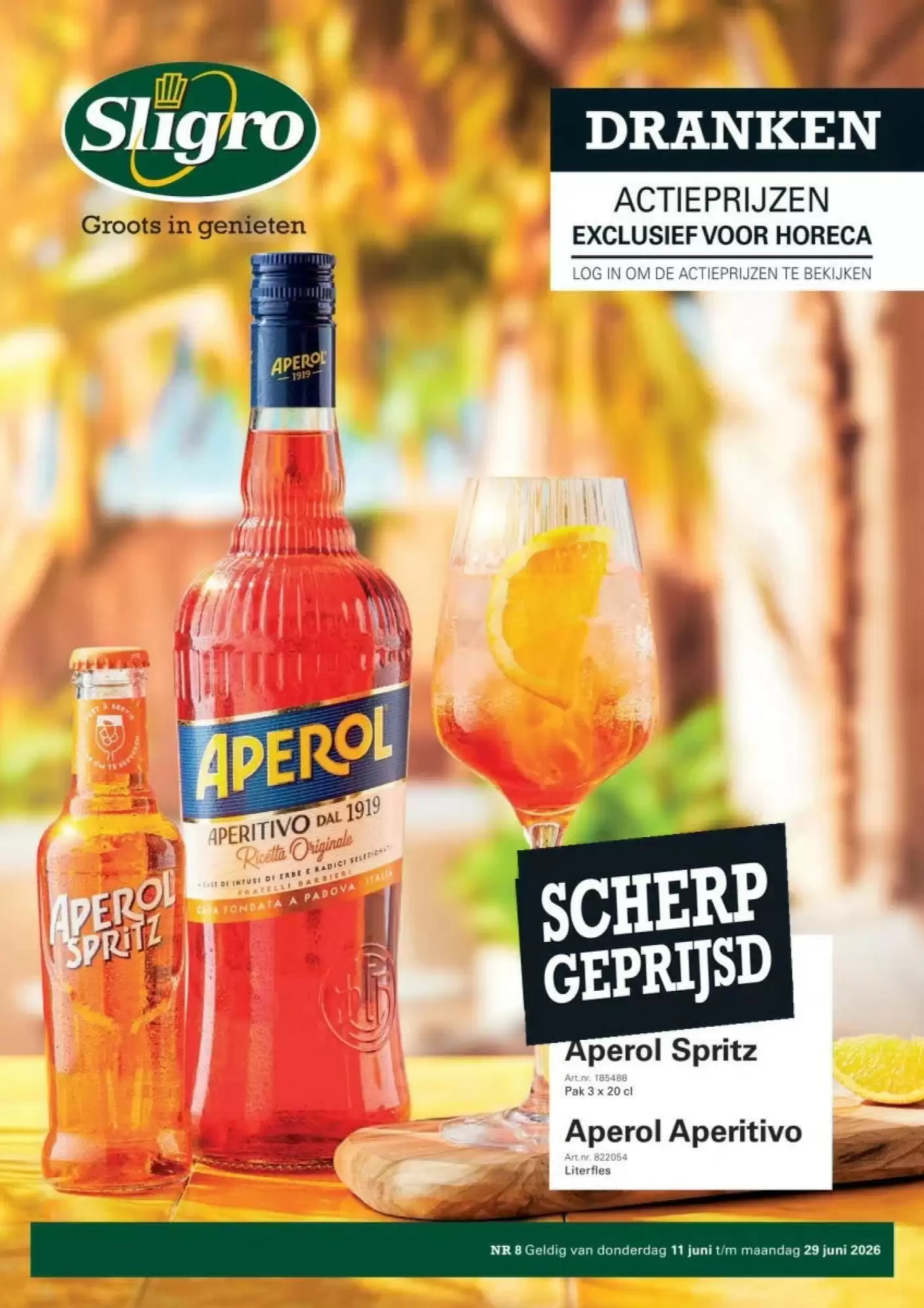 Sligro Folder Week 24 – 11.06.2026 – 29.06.2026