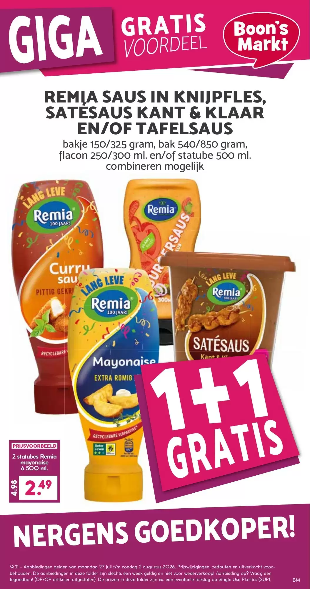 Boon's Markt Folder Week 31 – 27.07.2026 – 02.08.2026