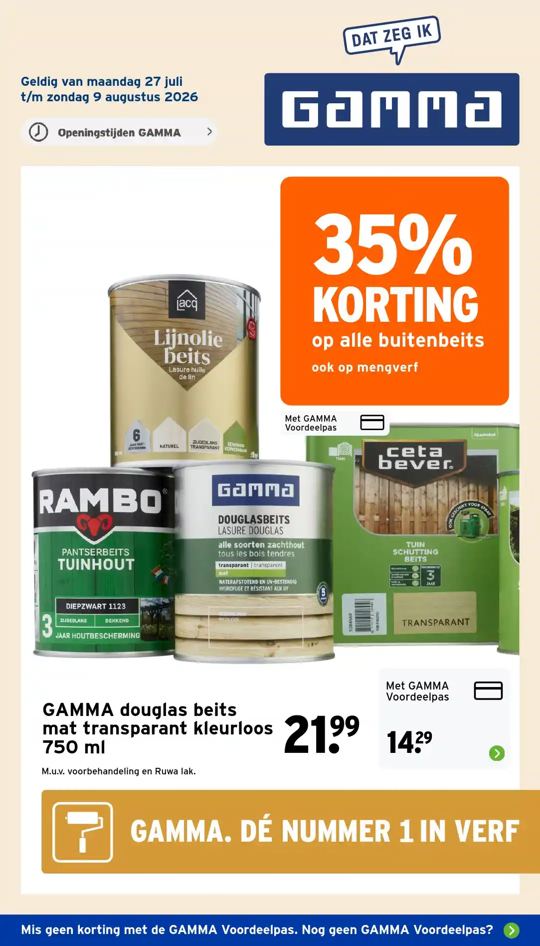 Gamma Folder Week 31 – 27.07.2026 – 09.08.2026
