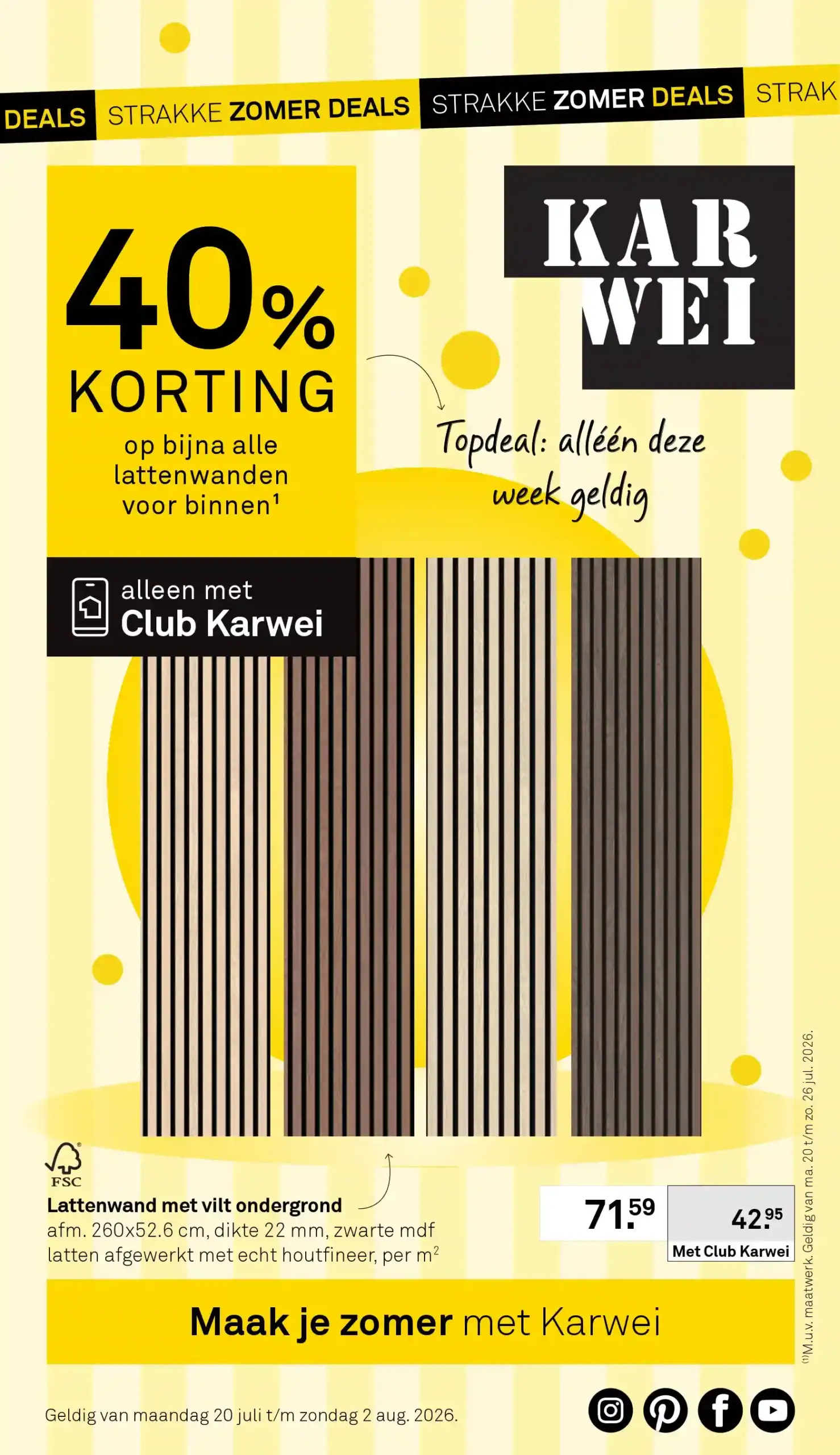 Karwei Folder Week 30 – 20.07.2026 – 02.08.2026