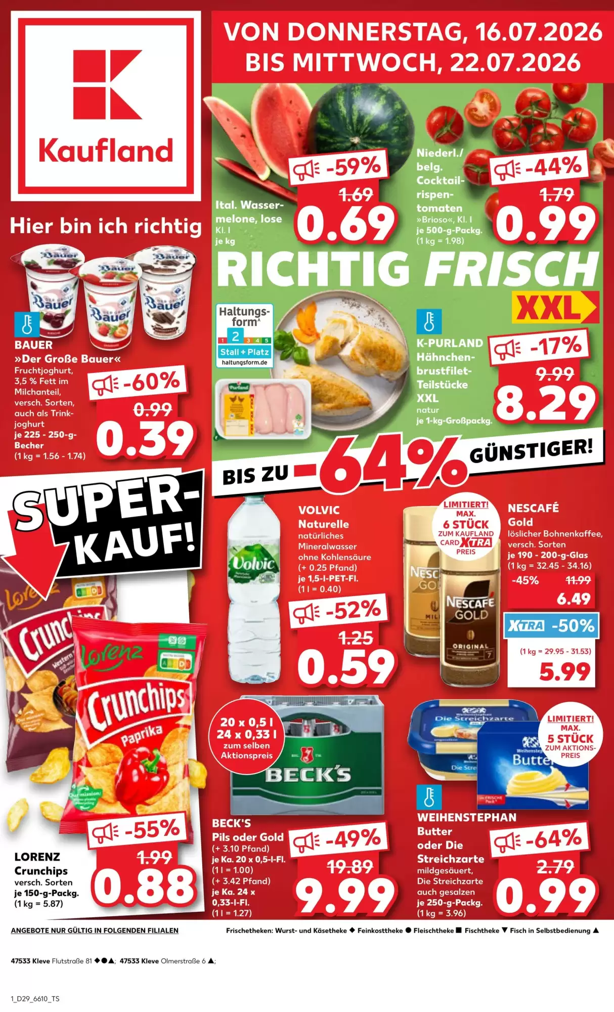 Kaufland Folder Week 29 – 16.07.2026 – 22.07.2026