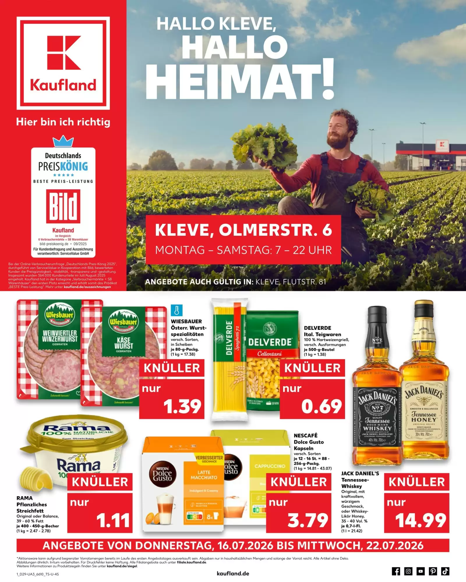 Kaufland Folder Week 29 – 16.07.2026 – 22.07.2026