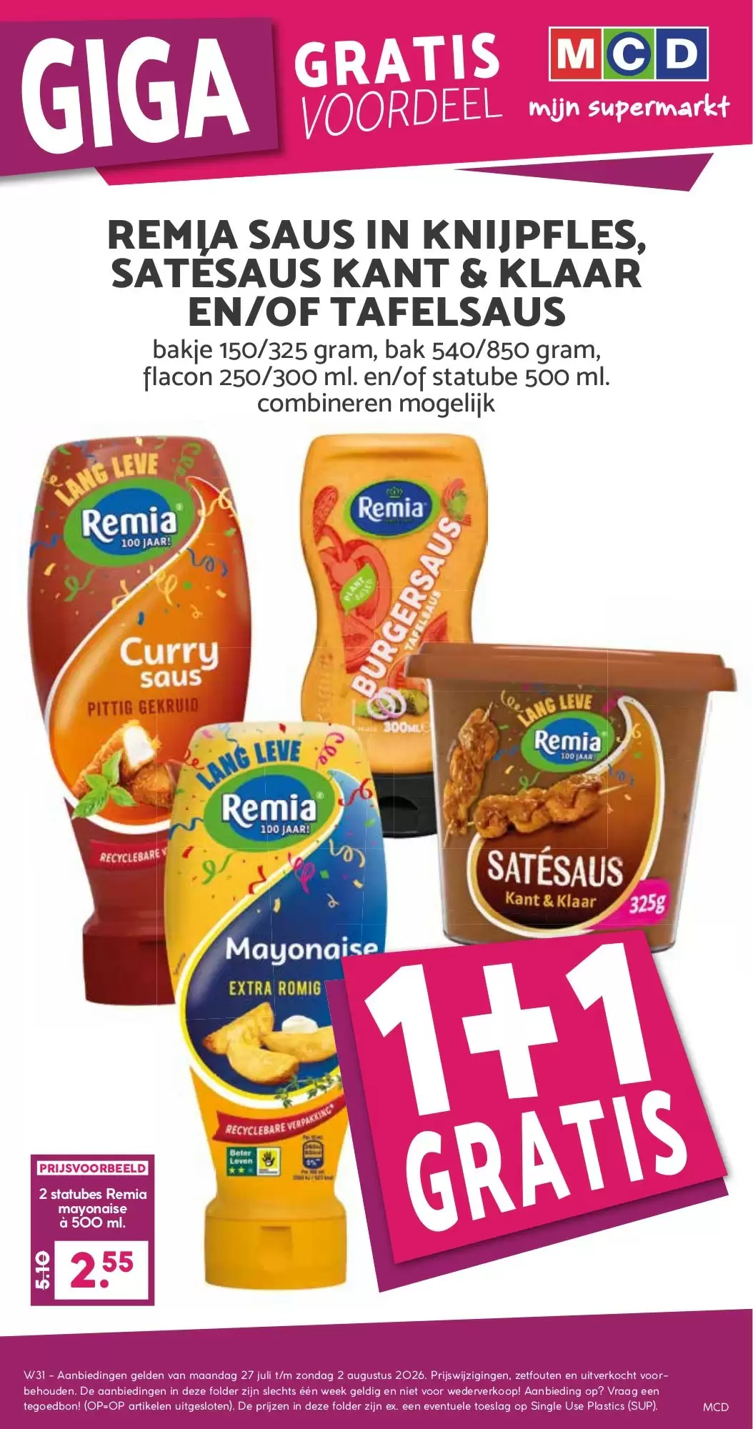 MCD Supermarkt Folder Week 31 – 27.07.2026 – 02.08.2026