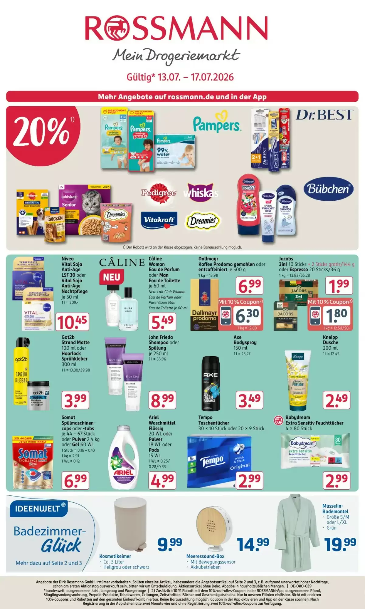 Rossmann Folder Week 29 – 13.07.2026 – 17.07.2026