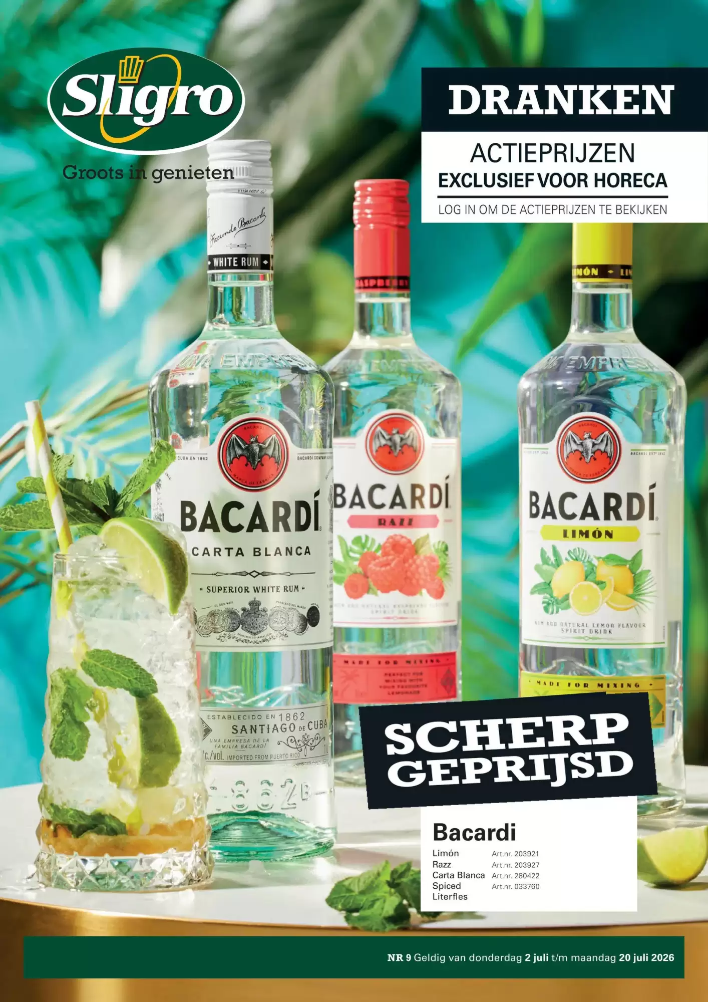 Sligro Folder Week 27 – 02.07.2026 – 20.07.2026