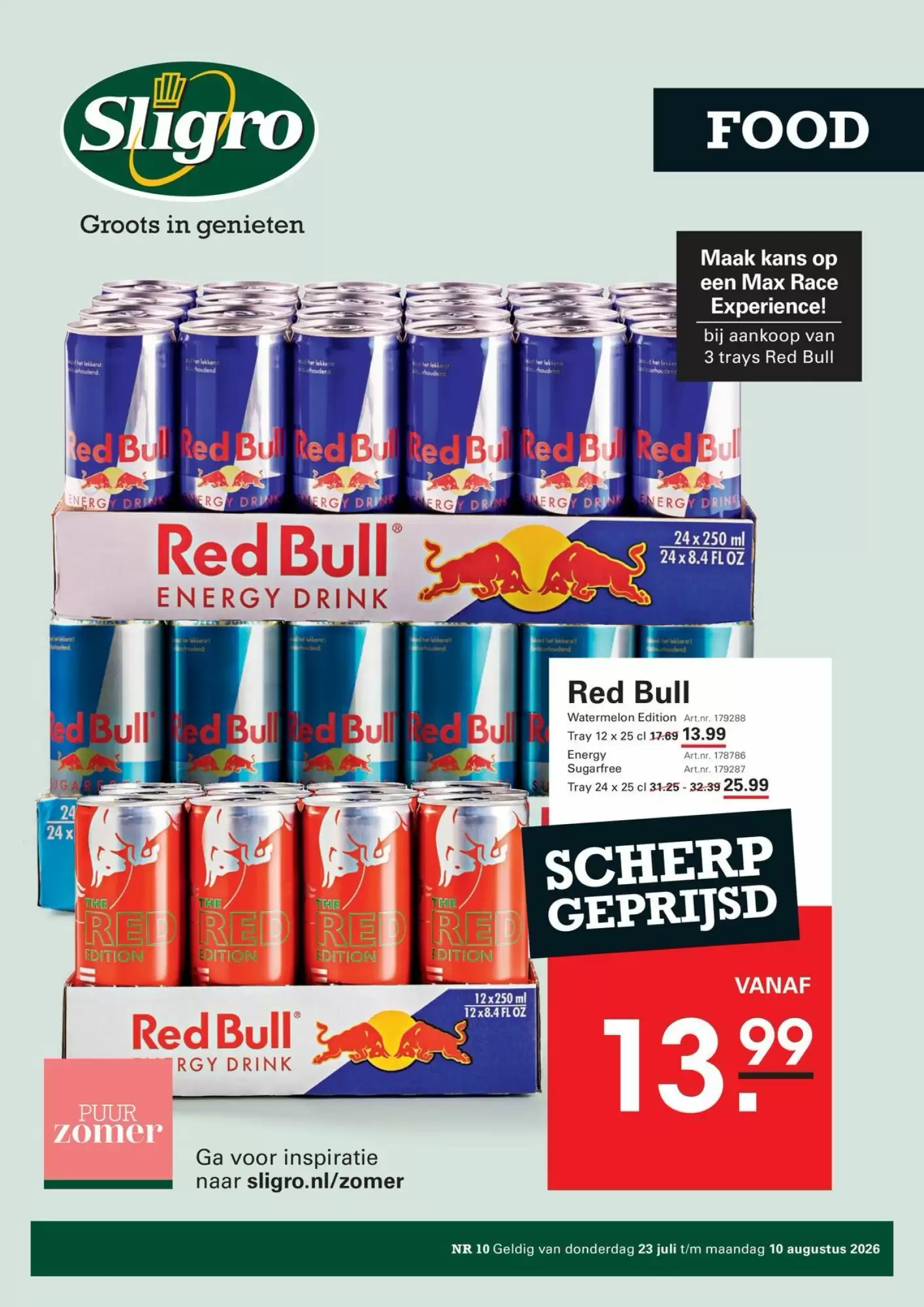 Sligro Folder Week 30 – 23.07.2026 – 10.08.2026
