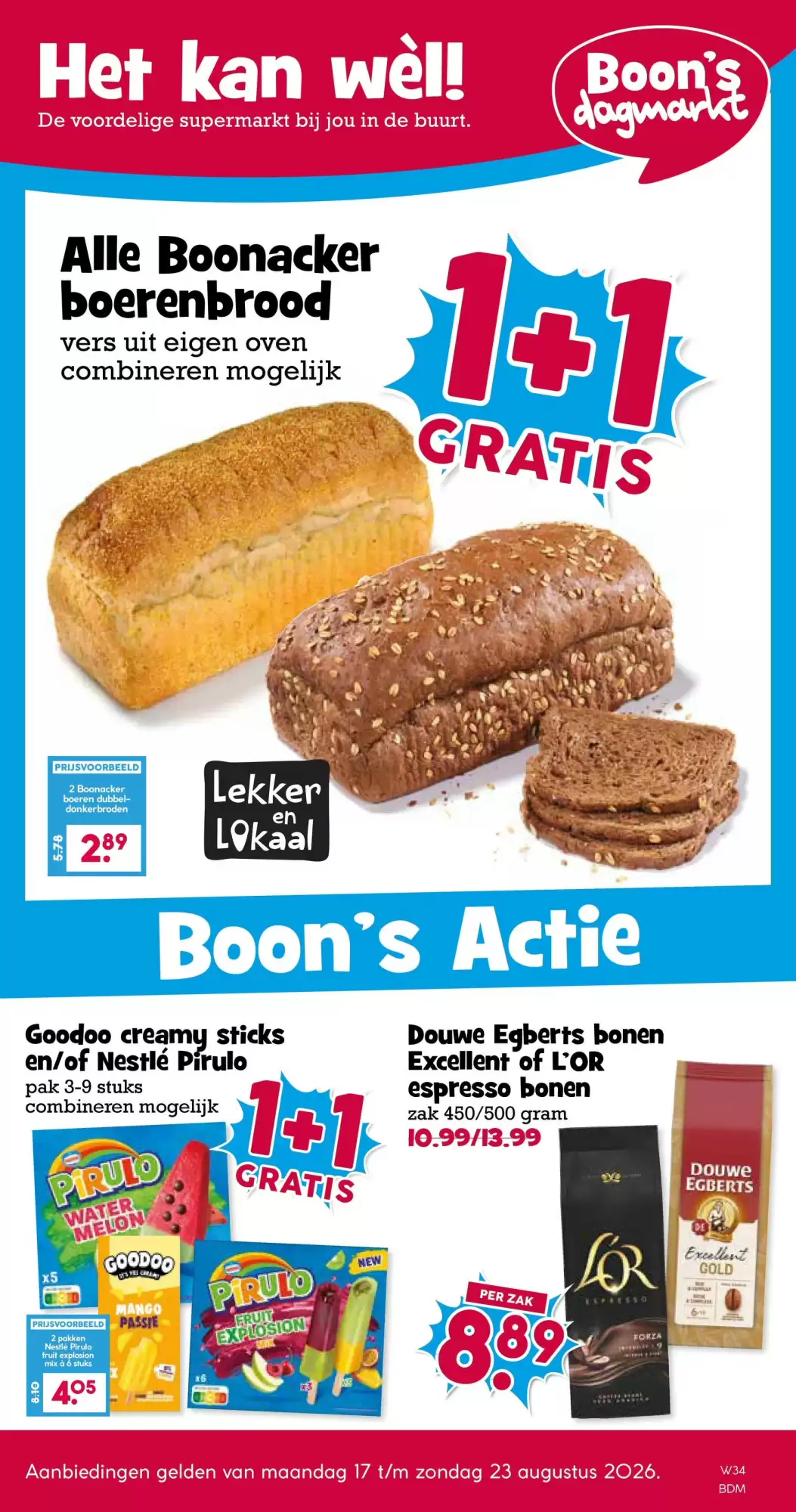 Boon's Markt Folder Week 34 – 17.08.2026 – 23.08.2026