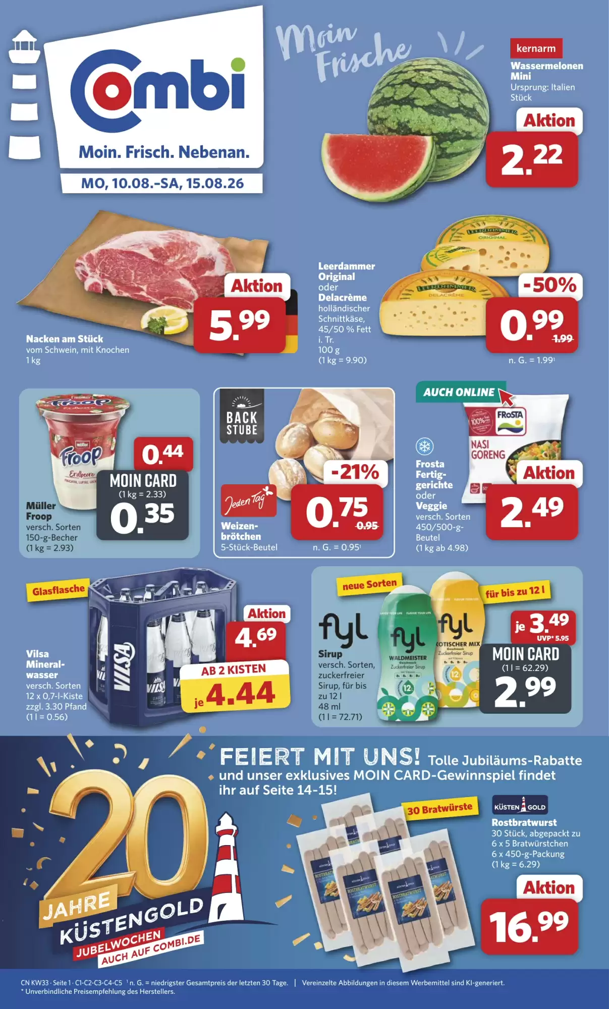 Combi Folder Week 33 – 10.08.2026 – 16.08.2026