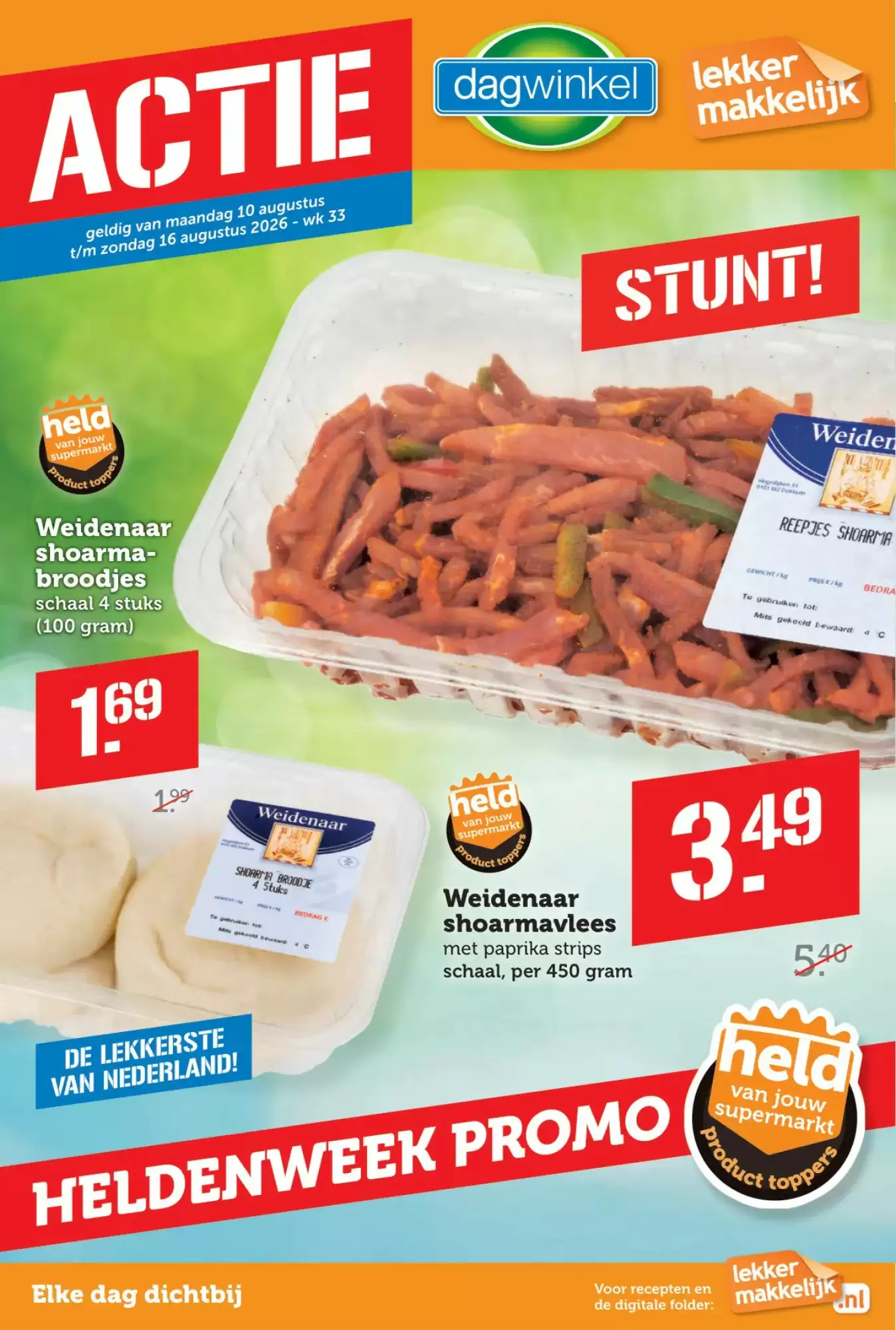 Dagwinkel Folder Week 33 – 10.08.2026 – 16.08.2026