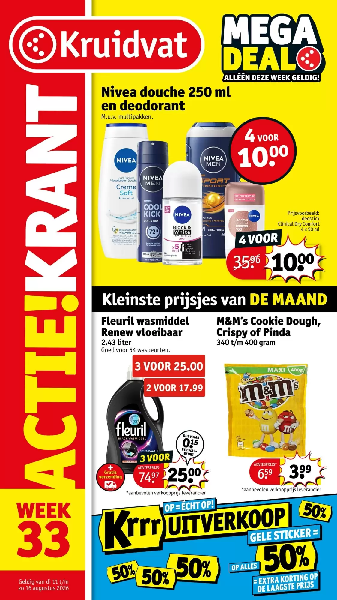Kruidvat Folder Week 33 – 11.08.2026 – 16.08.2026